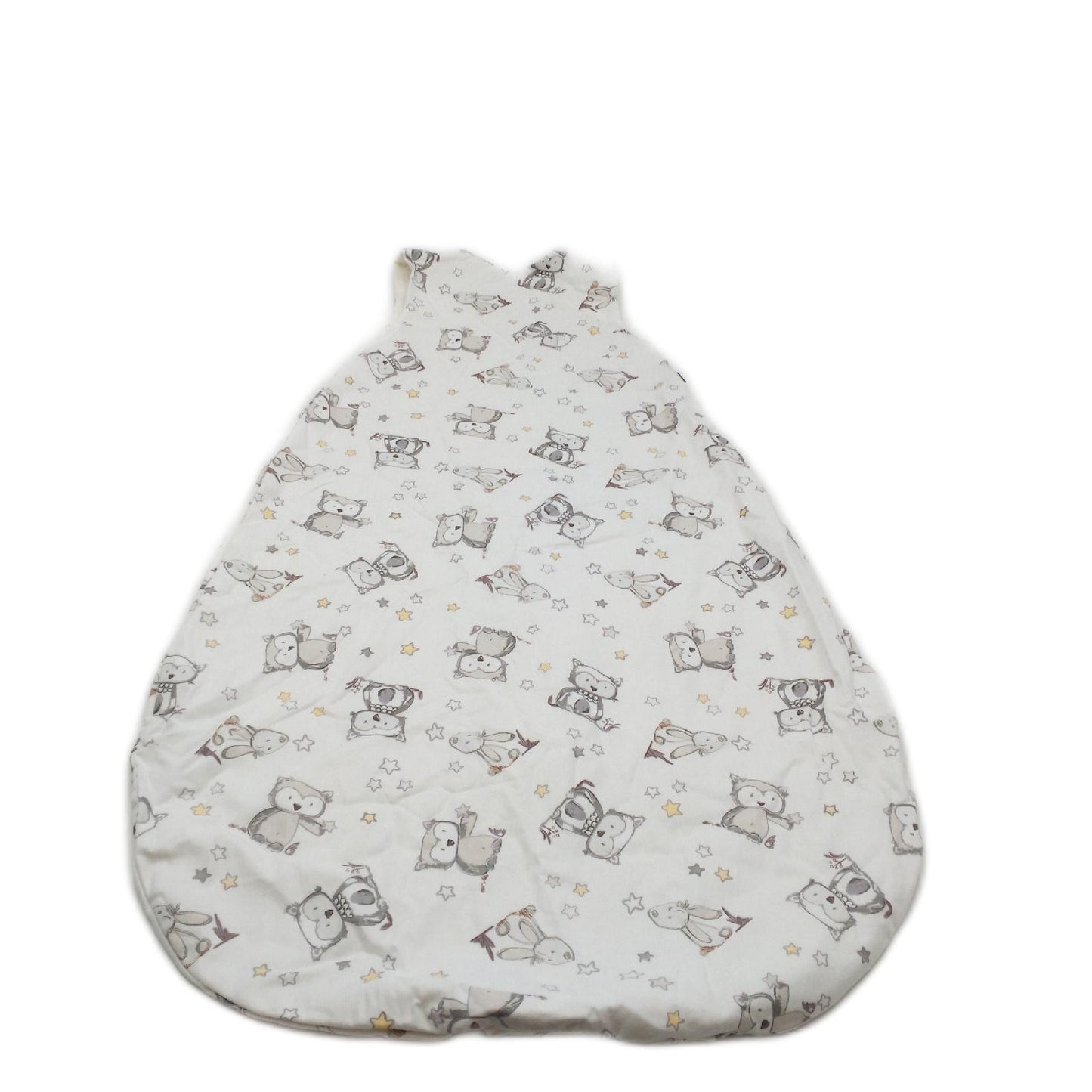 Julius Zöllner Schlafsack Babytextilien Sommerschlafsack Groesse 110 Hasen Eule Weiss Gemuetlich