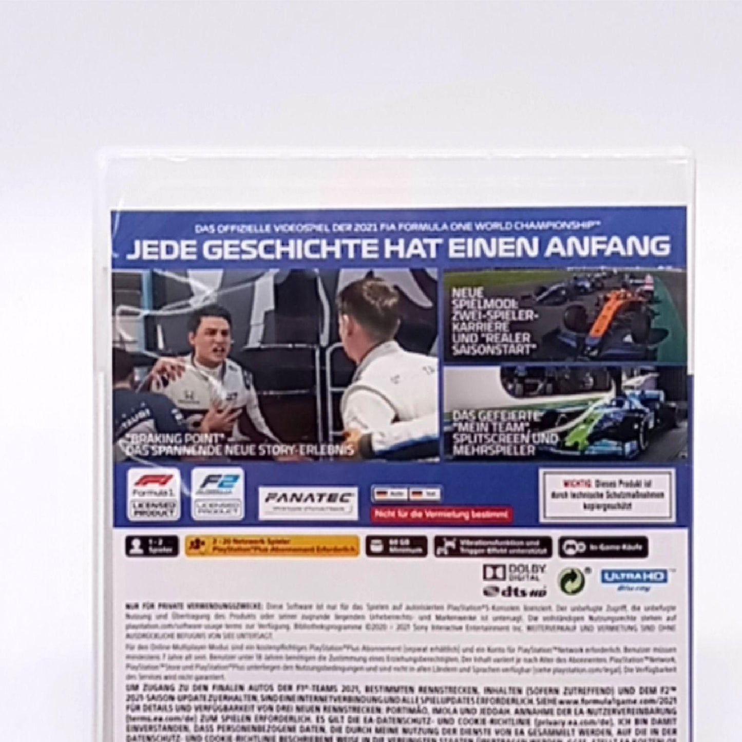 Playstation 5 Spiel Unterhaltung F1 2021 Motorsport Rennerlebnis Digital