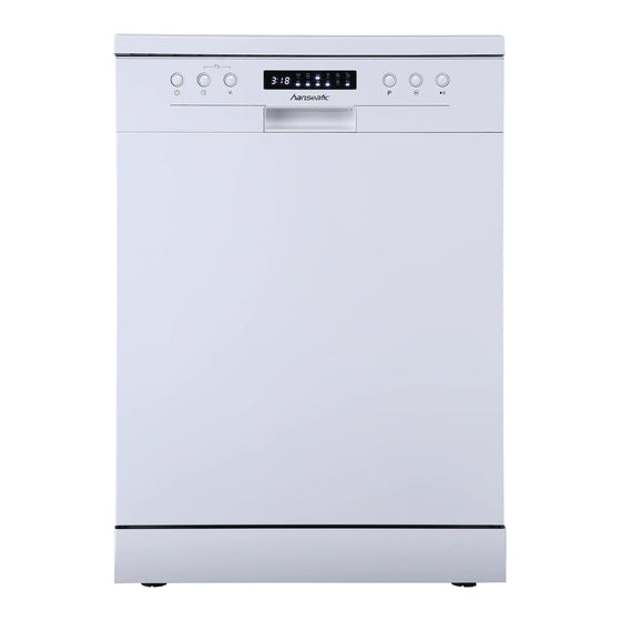 HANSEATIC Standgeschirrspüler, HG6085C13J7609DW, 60cm, weiß