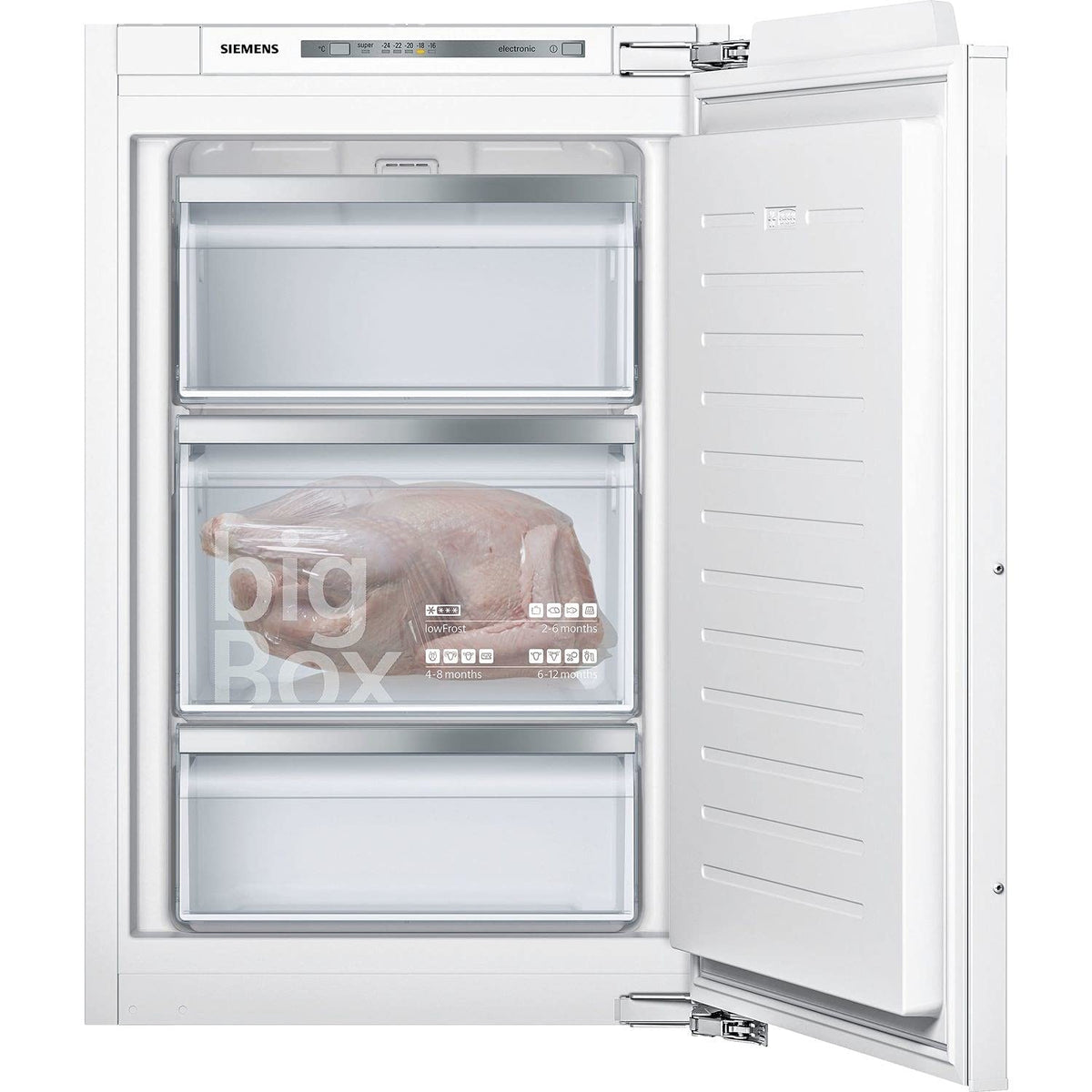 SIEMENS Einbaugefrierschrank iQ500 GI21VAFE0, 87,4 cm, weiß
