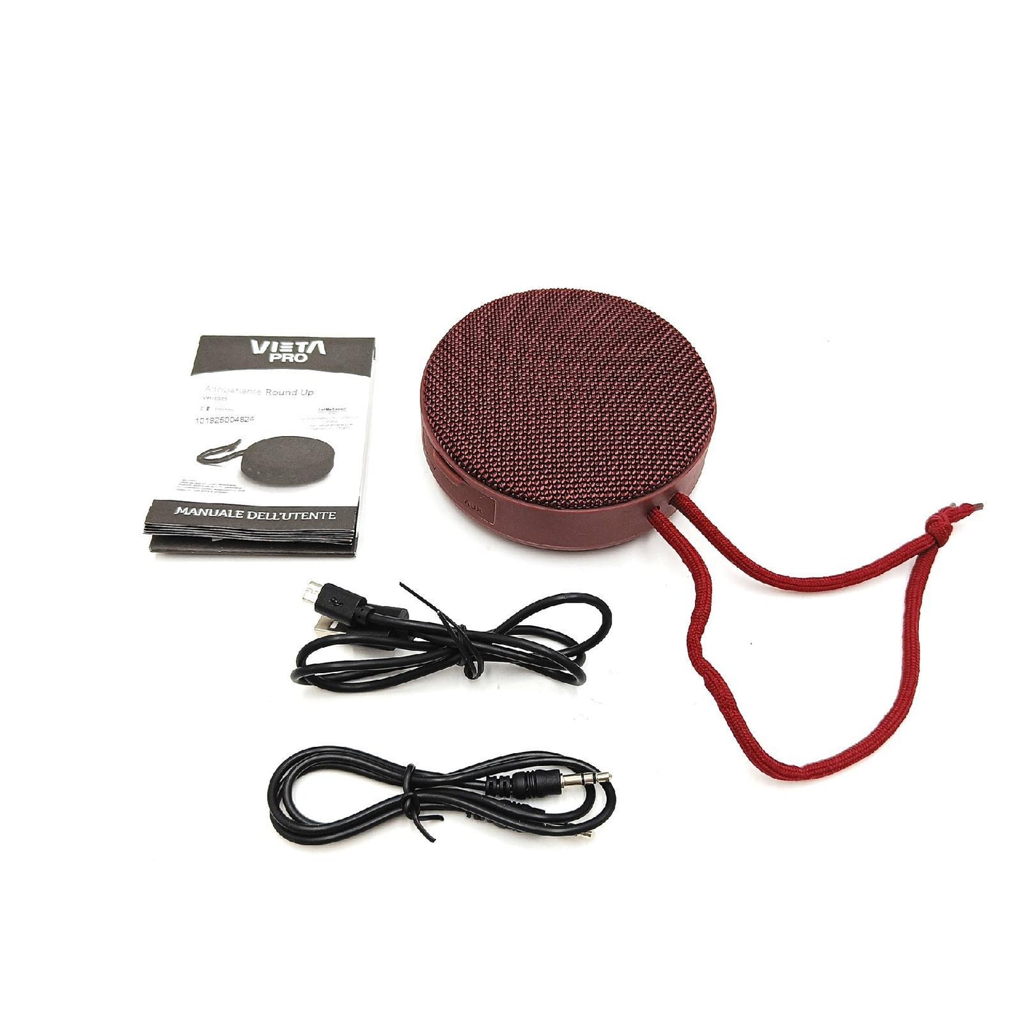 Vieta Pro Bluetooth Lautsprecher Audio Technik Round Up kabellos vielseitig integriertes Mikrofon grau