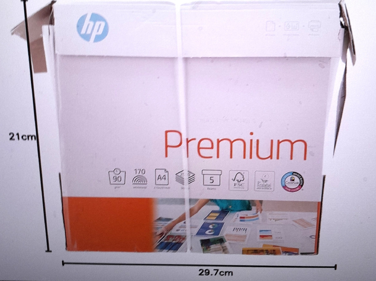 HP Druckerpapier Din A4 Extraglatt 90 g m Büroqualität Laser Schreiben Office