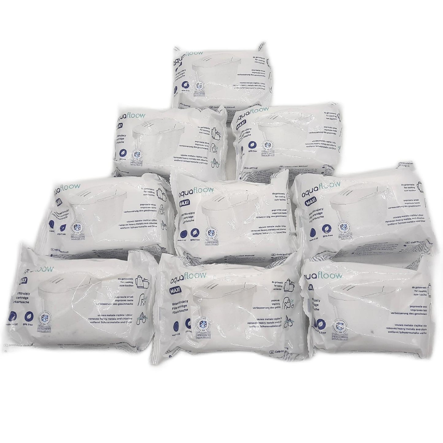 Amazon Basics Packung mit 9 Filterkartuschen, kompatibel mit al - Unvollständig