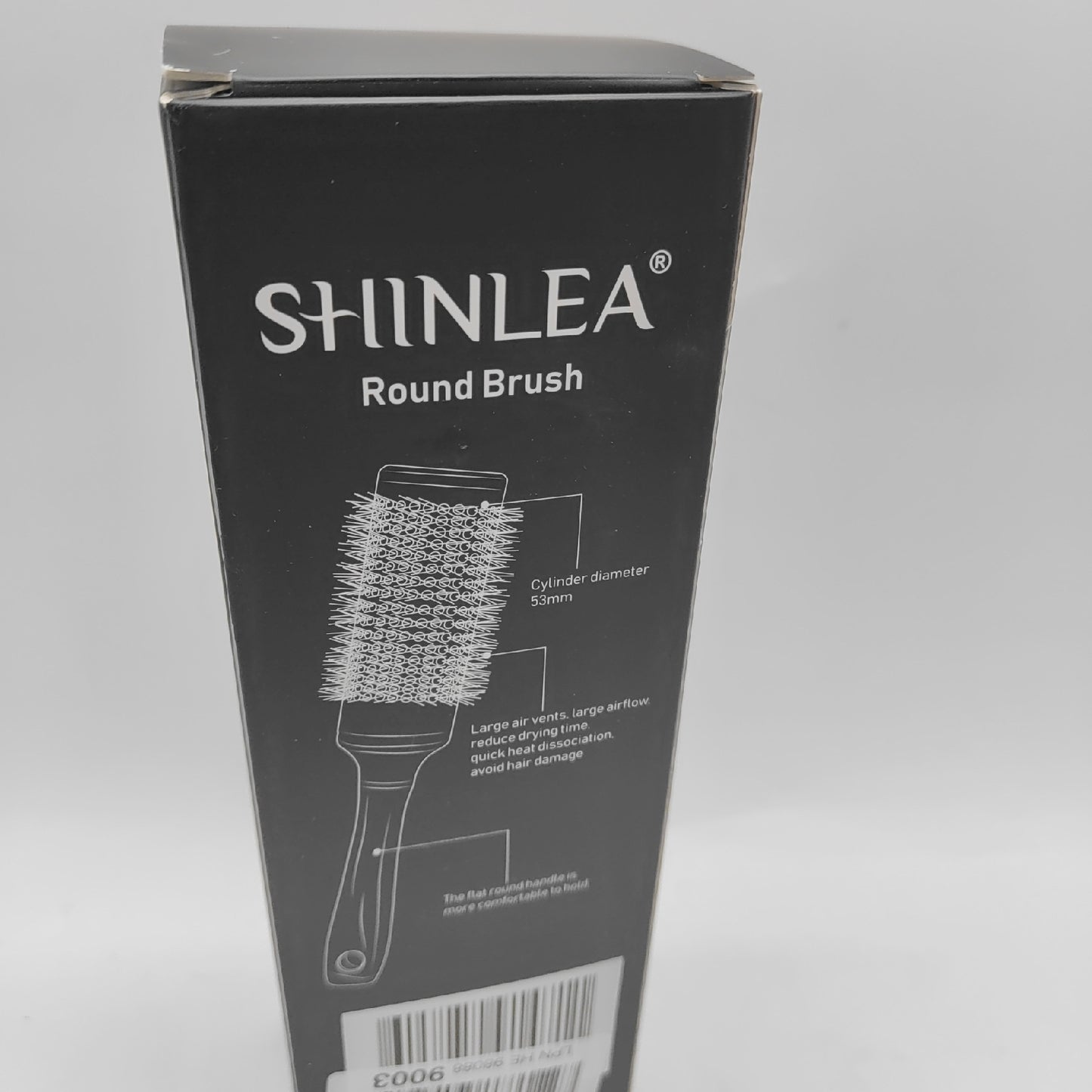 Shinlea Rundbürste Haarbürsten Haarpflege 53 MM Aluminium Nylon Styling Locken