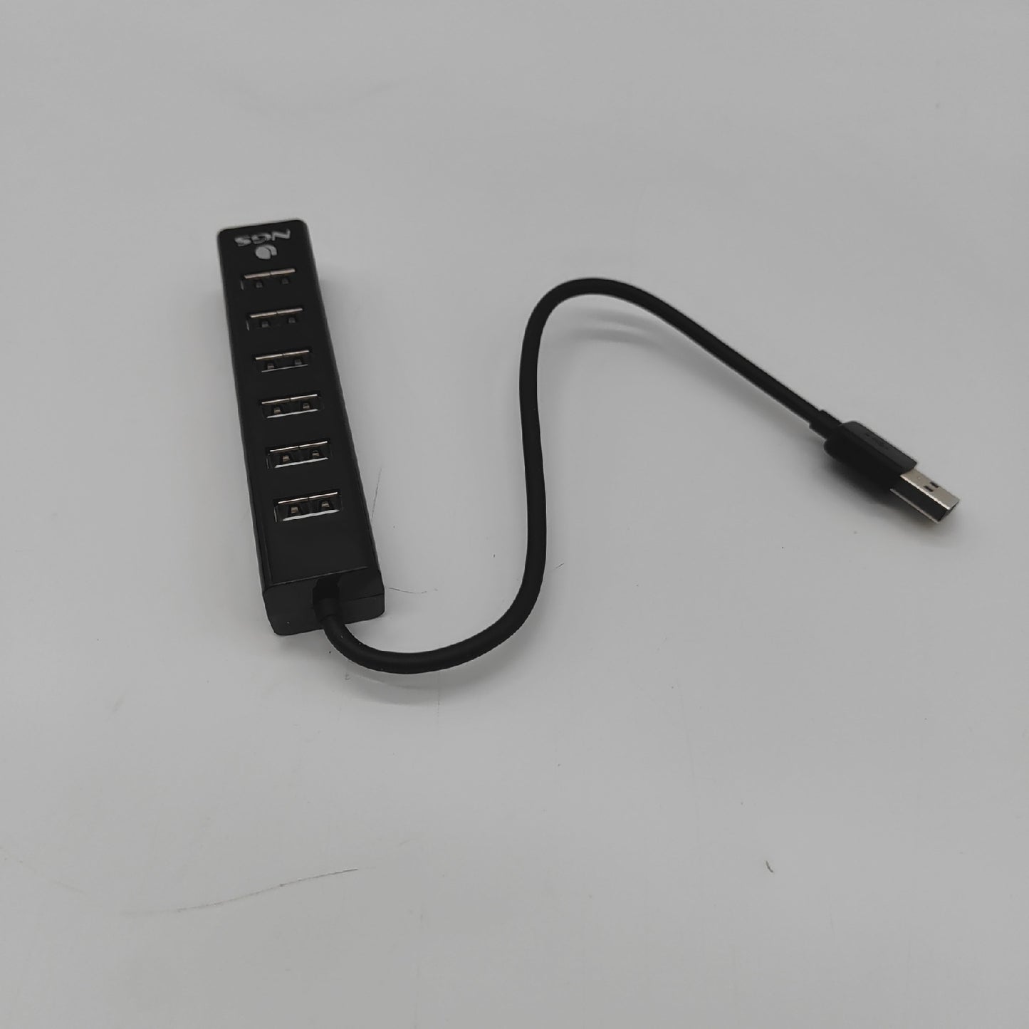 NGS USB Hub Zubehör 7 Ports Adapter 5V1A universell kompatibel für PC Laptop Zubehör