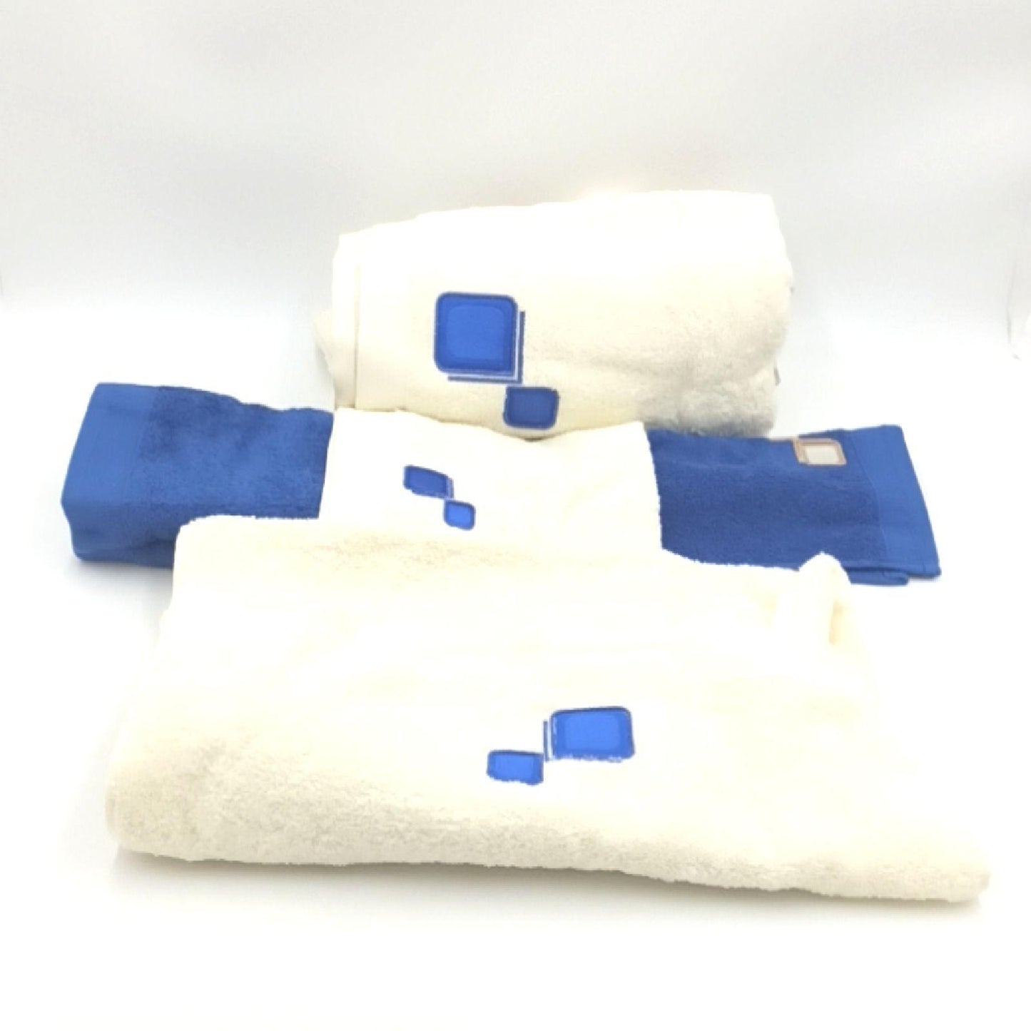 Westward Ho! 1136RB Sitio 6 Piece Boxed Towel Set, blau, 1 stück