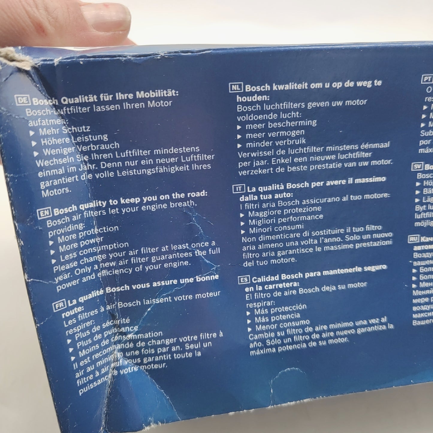 Bosch Luftfilter Auto Ersatzteile S3256 passend effiziente Reinigung Fahrzeug