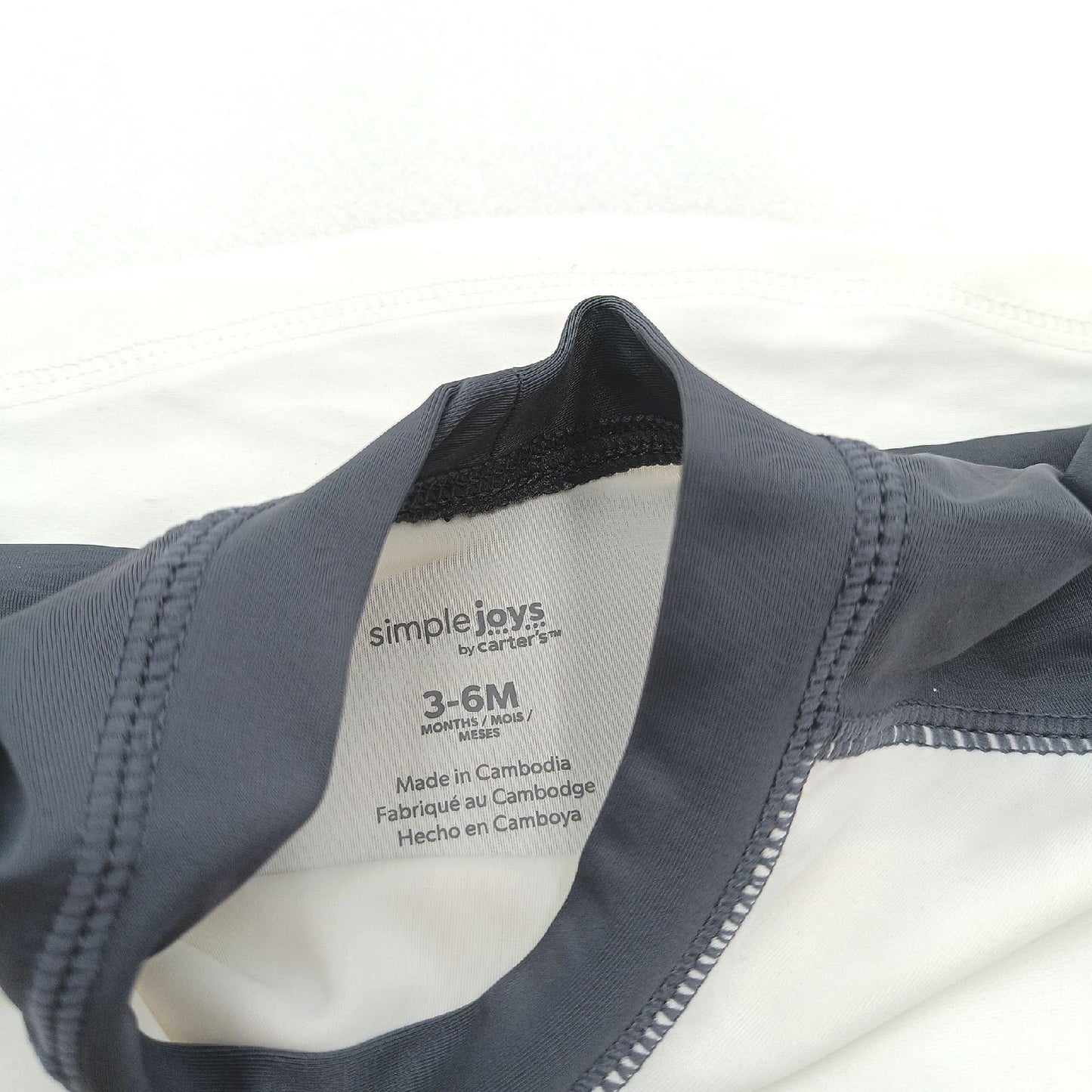 Simple Joys by Carters Badebekleidung Baby Jungen Schwimmanzug Schwarz Krokodil