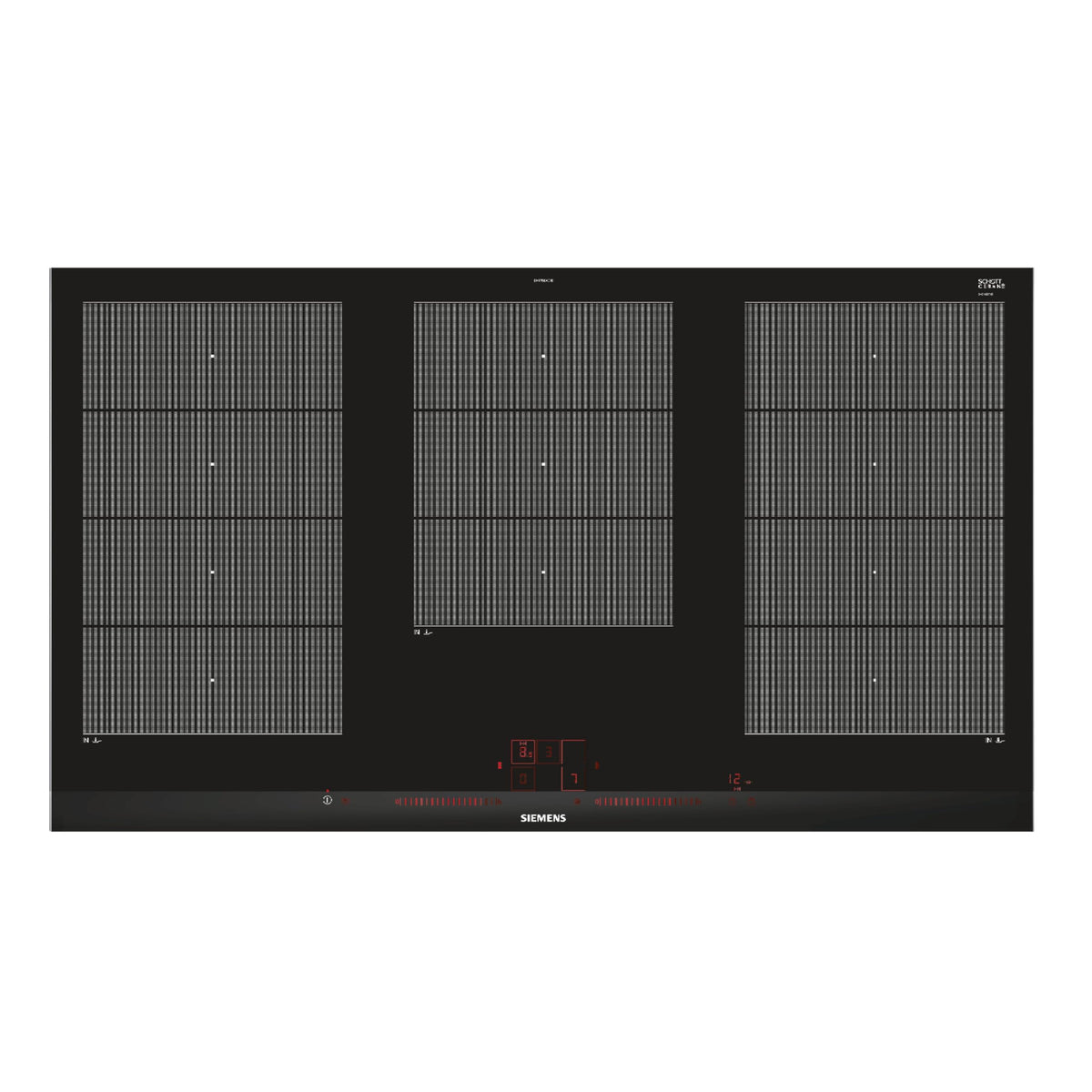 SIEMENS Flex-Induktions-Kochfeld IQ700, EX975LXC1E, 90 cm, schwarz