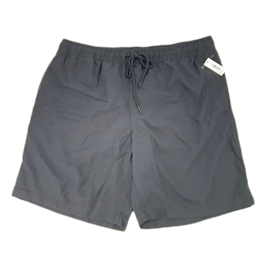 Amazon Essentials Badehose Herren Bademode 23cm XL Schwarz Netzfutter Taschen Kordel