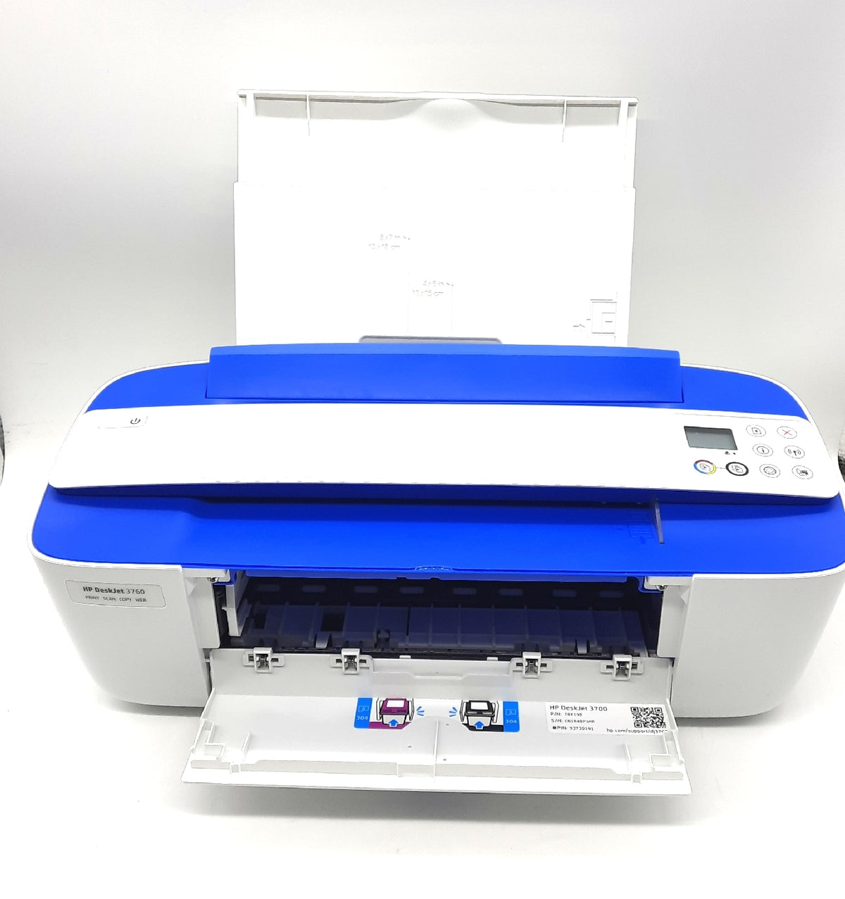 HP Deskjet 3760 All-in-One-Farbtintenstrahldrucker Kopierer - Unvollstä - Defekt