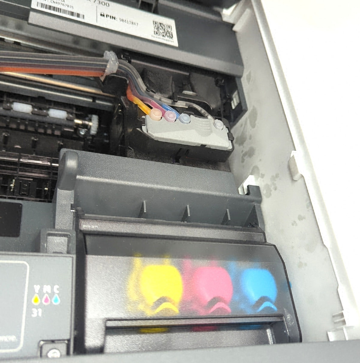 HP Smart Tank 7305 Multifunktionsdrucker Scanner Kopierer ADF Defekt startet nicht