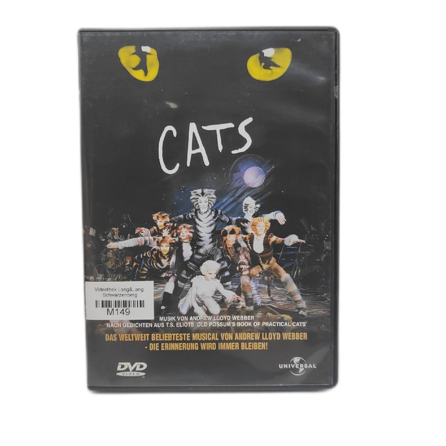 CATS Musical von Andrew Lloyd Webber DVD