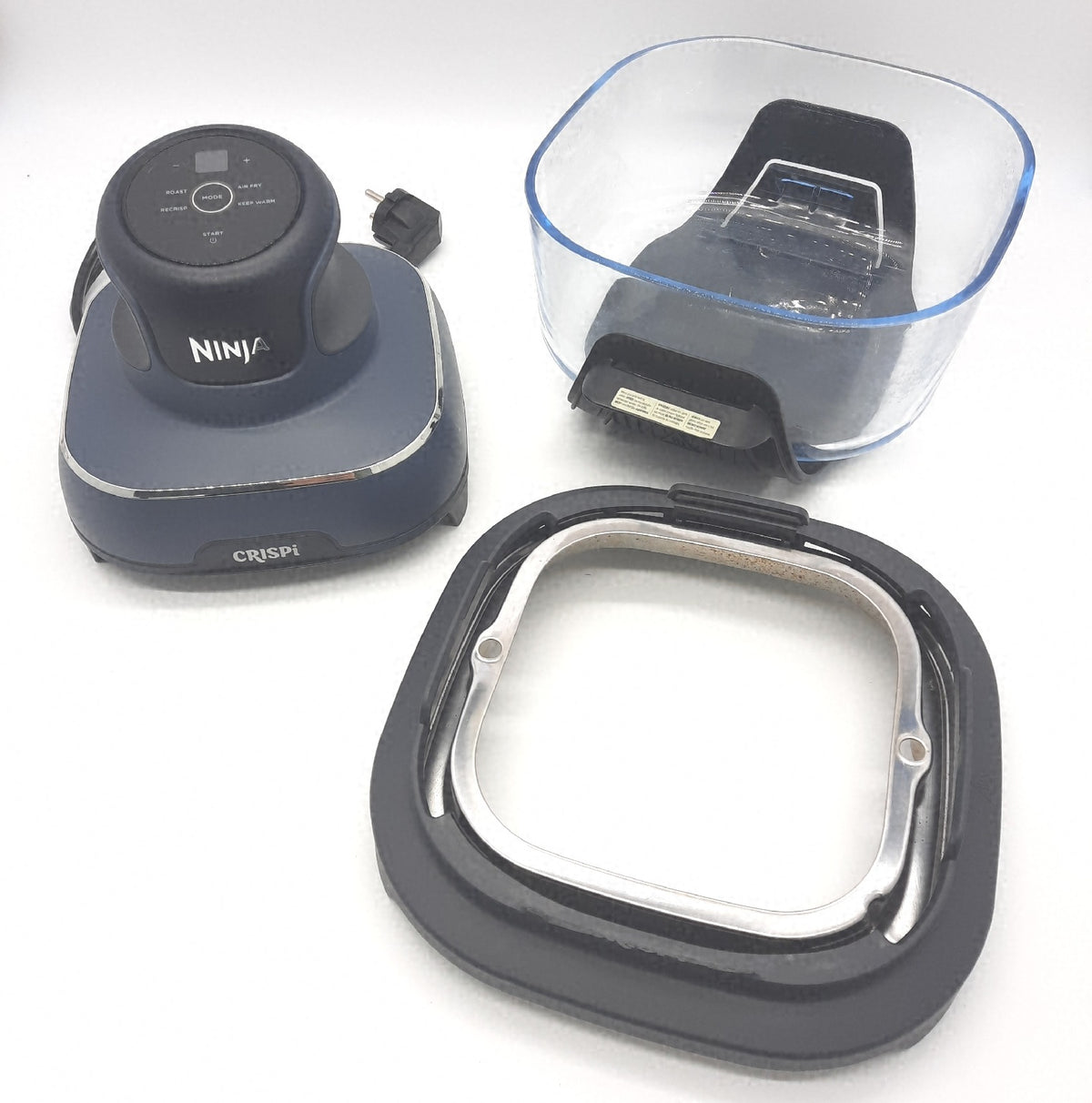 Ninja CRISPi tragbare Air fryer HeiÃluftfritteuse 3,8 l 4-in-1 -Schnitt im Kabel