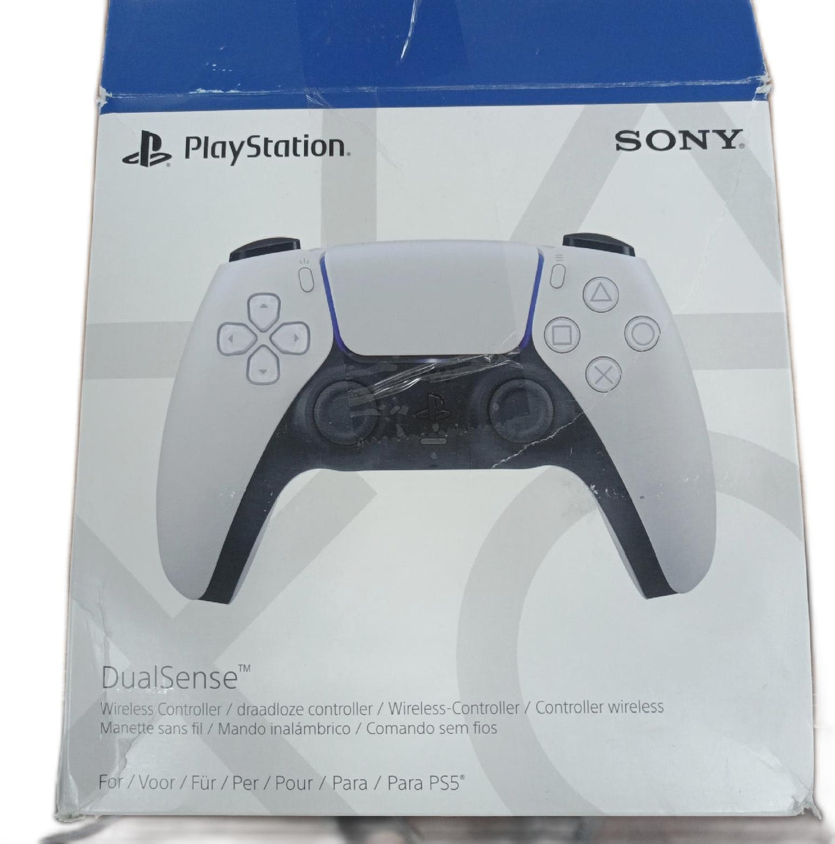 Sony Wireless Controller Gamepad Gaming Zubehör PlayStation 5 Weiß Kabelloser Komfortabler Ersatz passend für