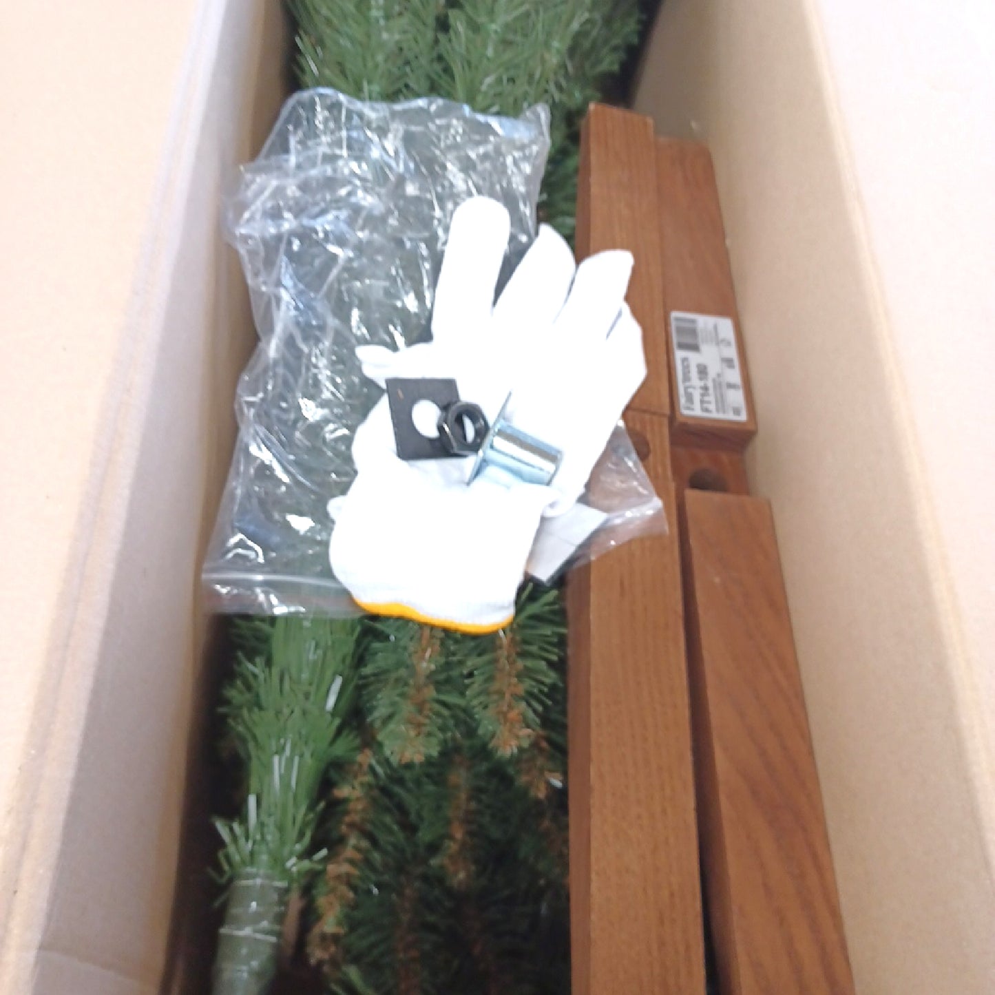 Fairytrees Weihnachtsbaum Tannenbaum Künstlich Nordmanntanne 180cm Weihnachtsdek