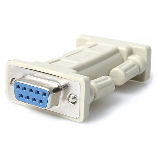 StarTech.com Serial Null Modem Adapter DB9 RS232 Serial Null Modem, NM9FF