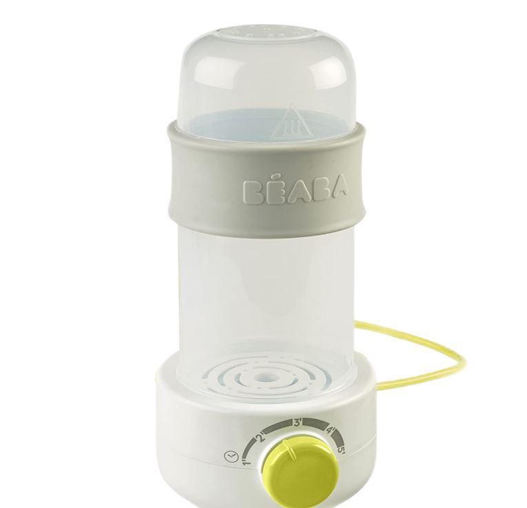 Beaba Fläschchenwärmer Babybedarf Babymilk Dampferwärmung Neon Gelb