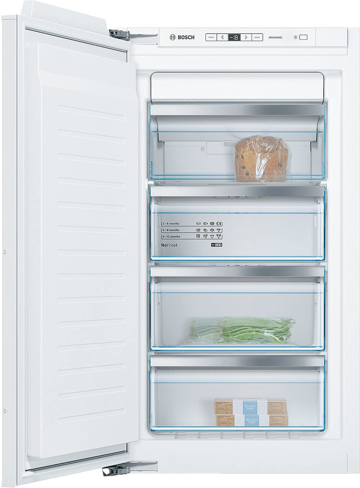 BOSCH Einbaugefrierschrank 6 GIN31ACE0, A++, 102,1 cm, weiß