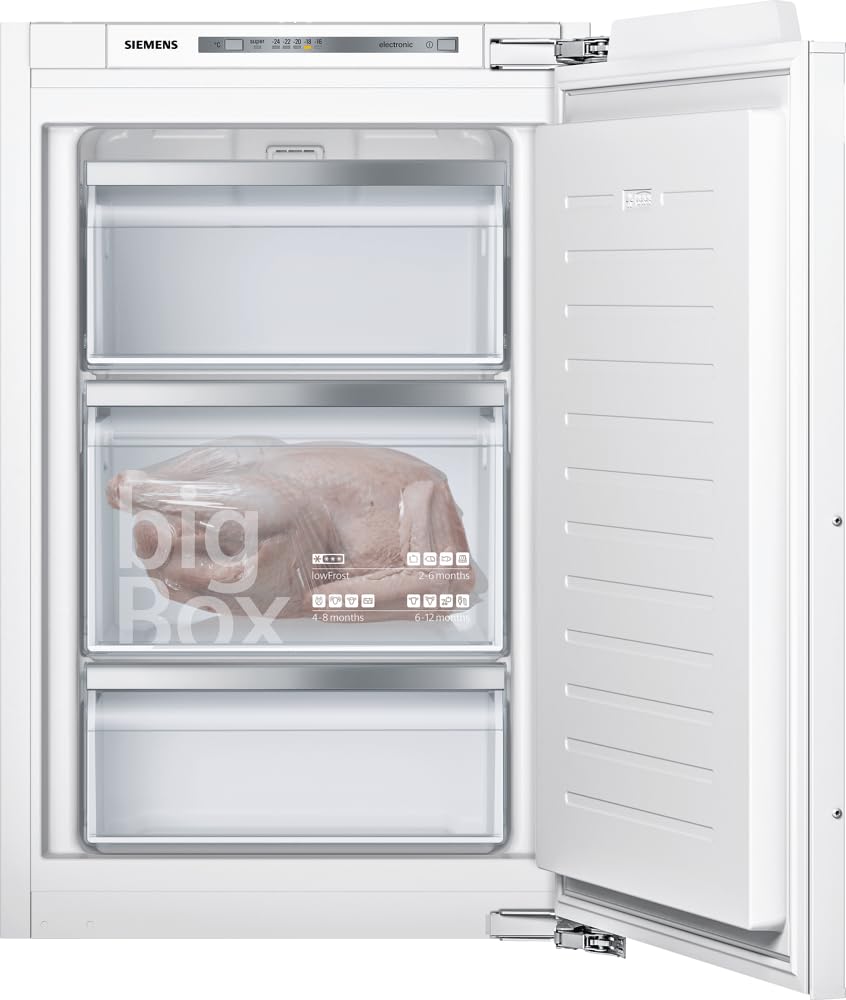 SIEMENS Einbaugefrierschrank iQ500 GI21VADD0, A+++, 87,4 cm, weiß