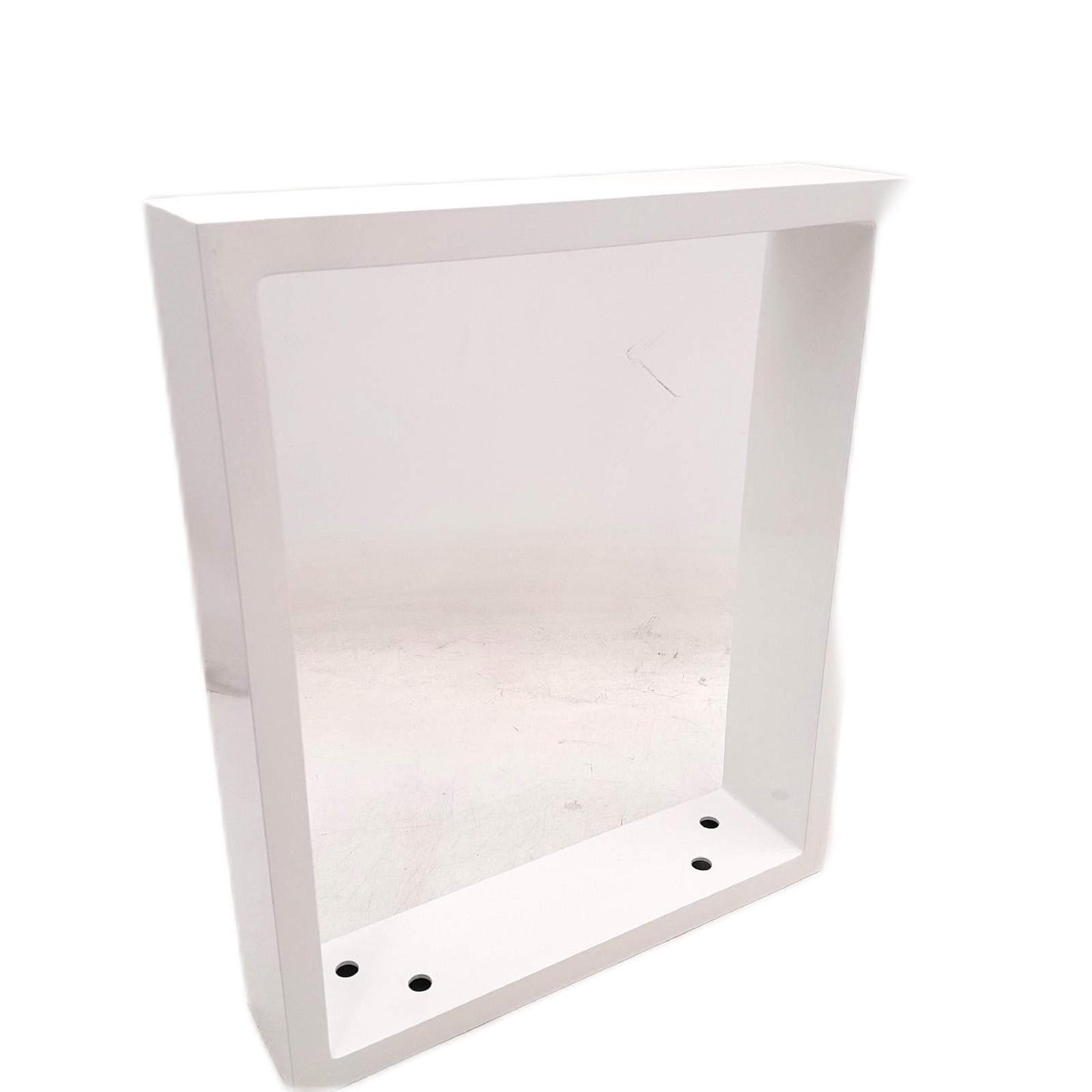 Noblewood Tischbein Möbel Zubehör Pur Iternal Weiß 350 x 80 x 422 mm