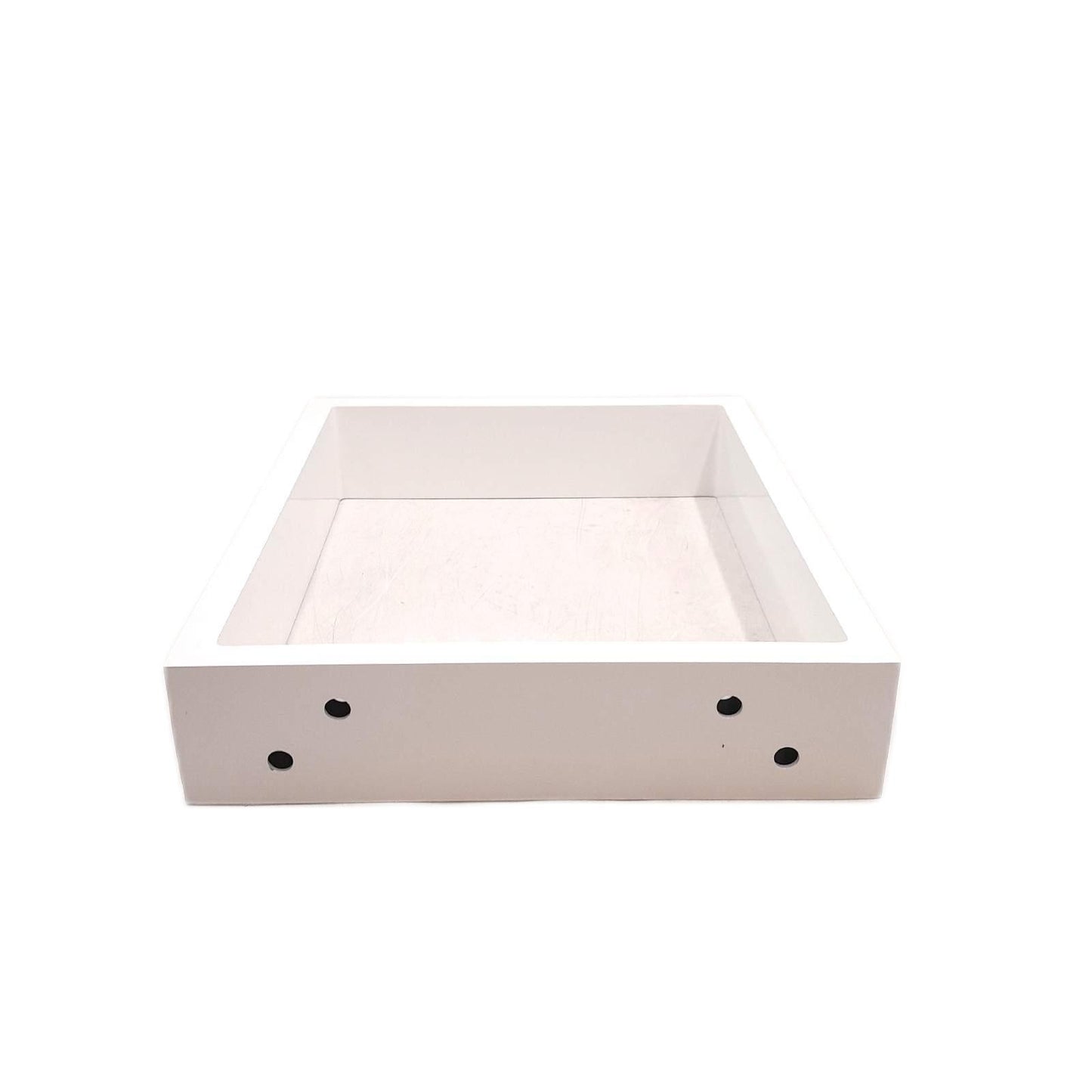 Noblewood Tischbein Möbel Zubehör Pur Iternal Weiß 350 x 80 x 422 mm