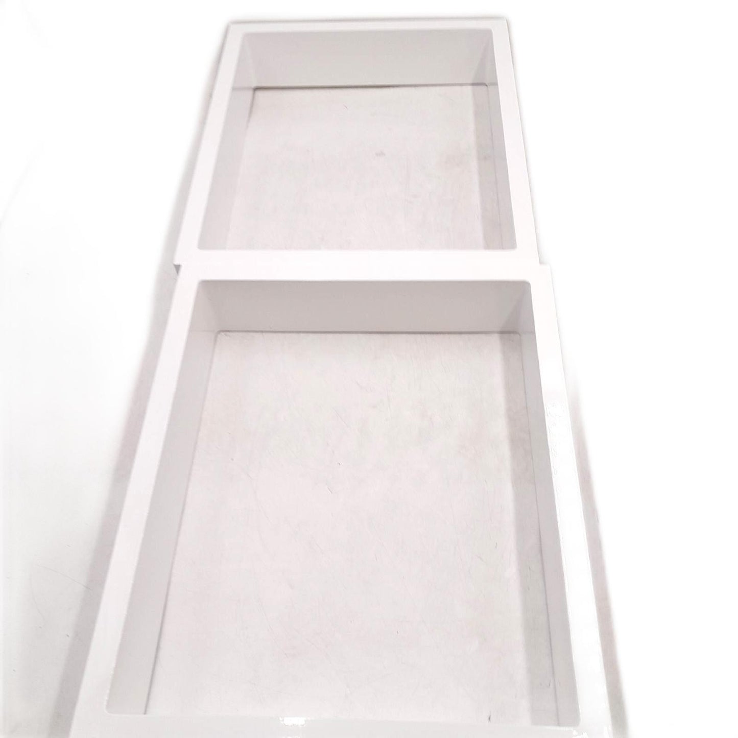 Noblewood Tischbein Möbel Zubehör Pur Iternal Weiß 350 x 80 x 422 mm
