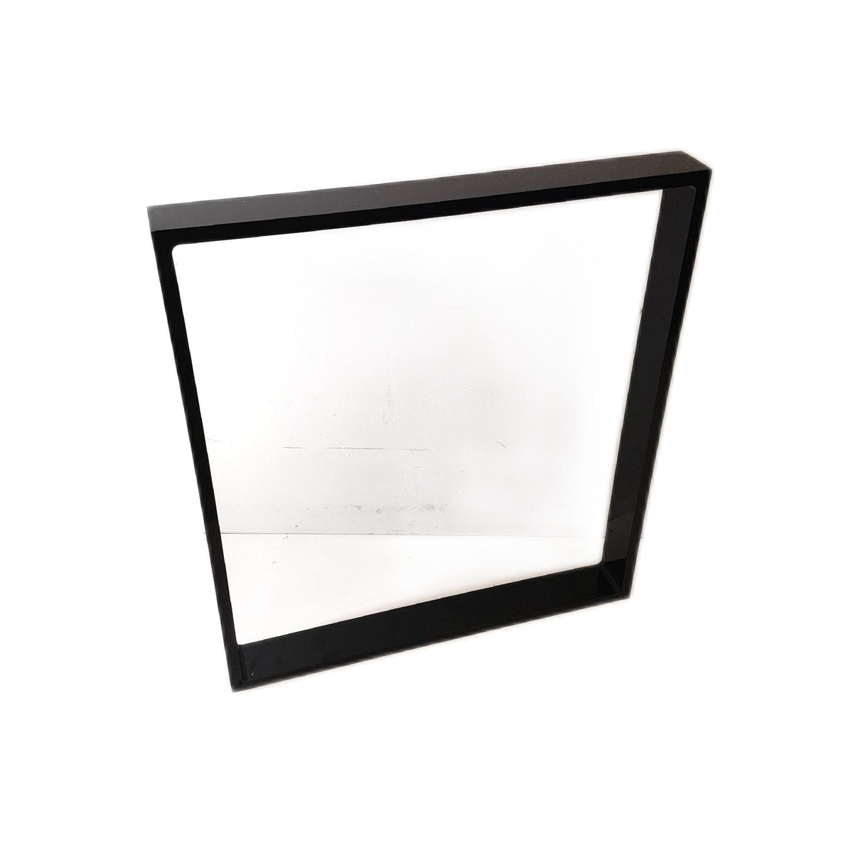 Noblewood Tischbein Möbelbeschläge Pur Iternal Schwarz 800 x 80 x 722