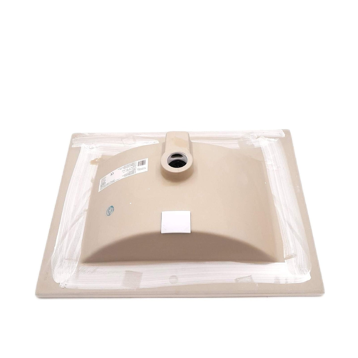 Space Einbauwaschbecken Badkeramik Space 60 x 46 cm Weiß Stilvoll Modern Badezimmer