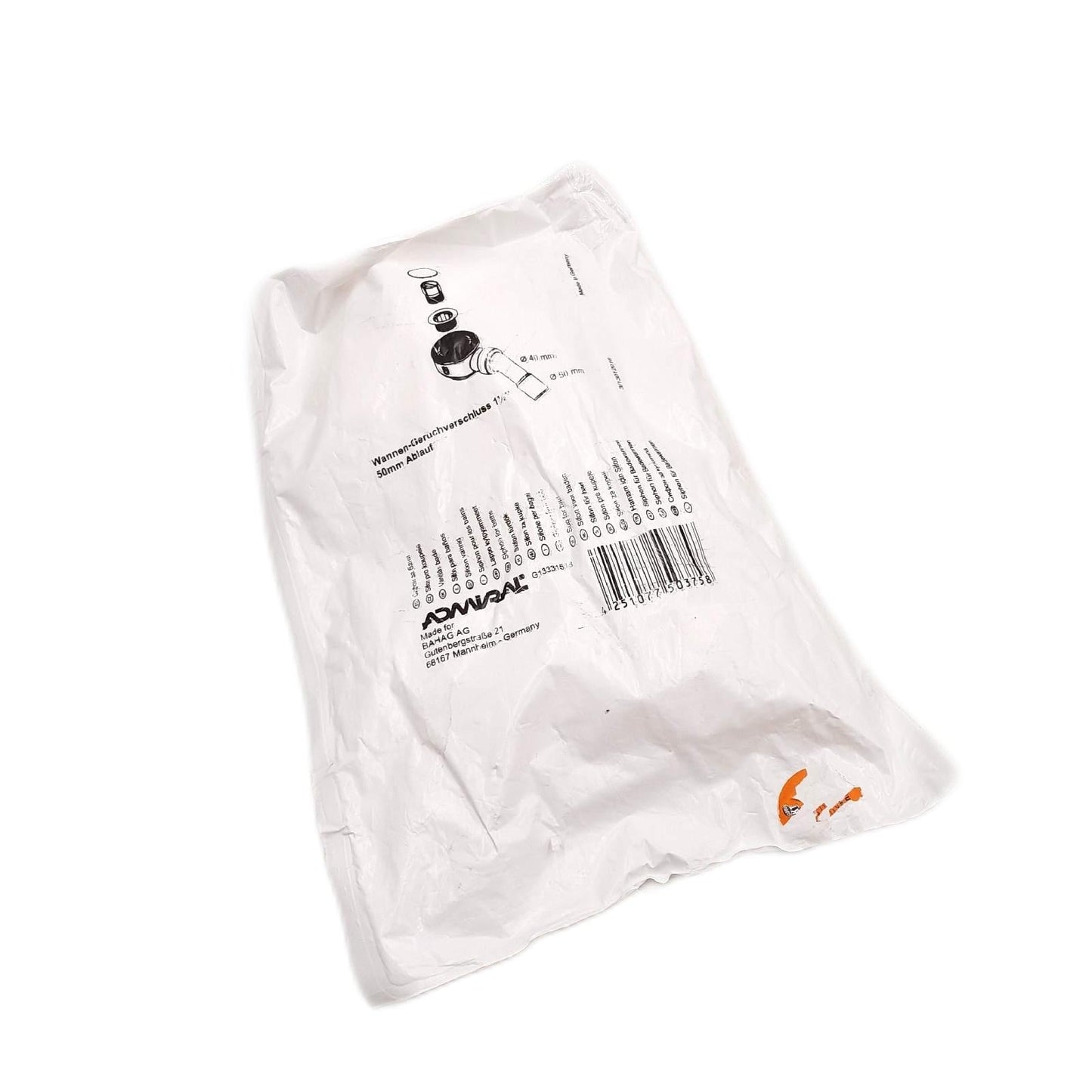 Duschwannenablauf Ablauf Duschzubehör Chrom Durchmesser 50 mm passend für Dusche