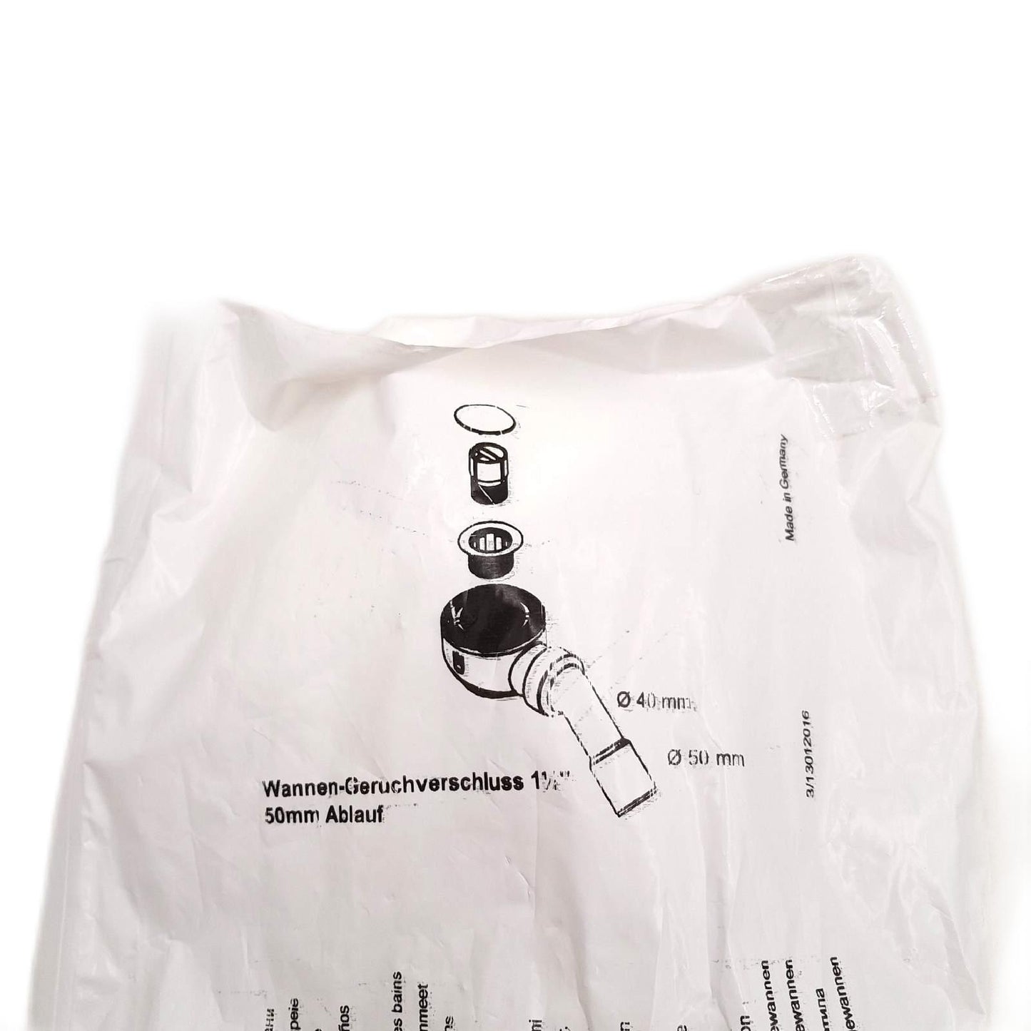 Duschwannenablauf Ablauf Duschzubehör Chrom Durchmesser 50 mm passend für Dusche