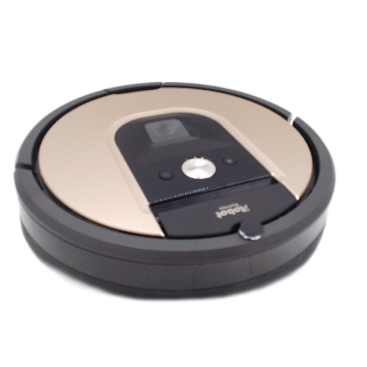 IROBOT Saugroboter Roomba 976 beutellos braun beige Akku defekt