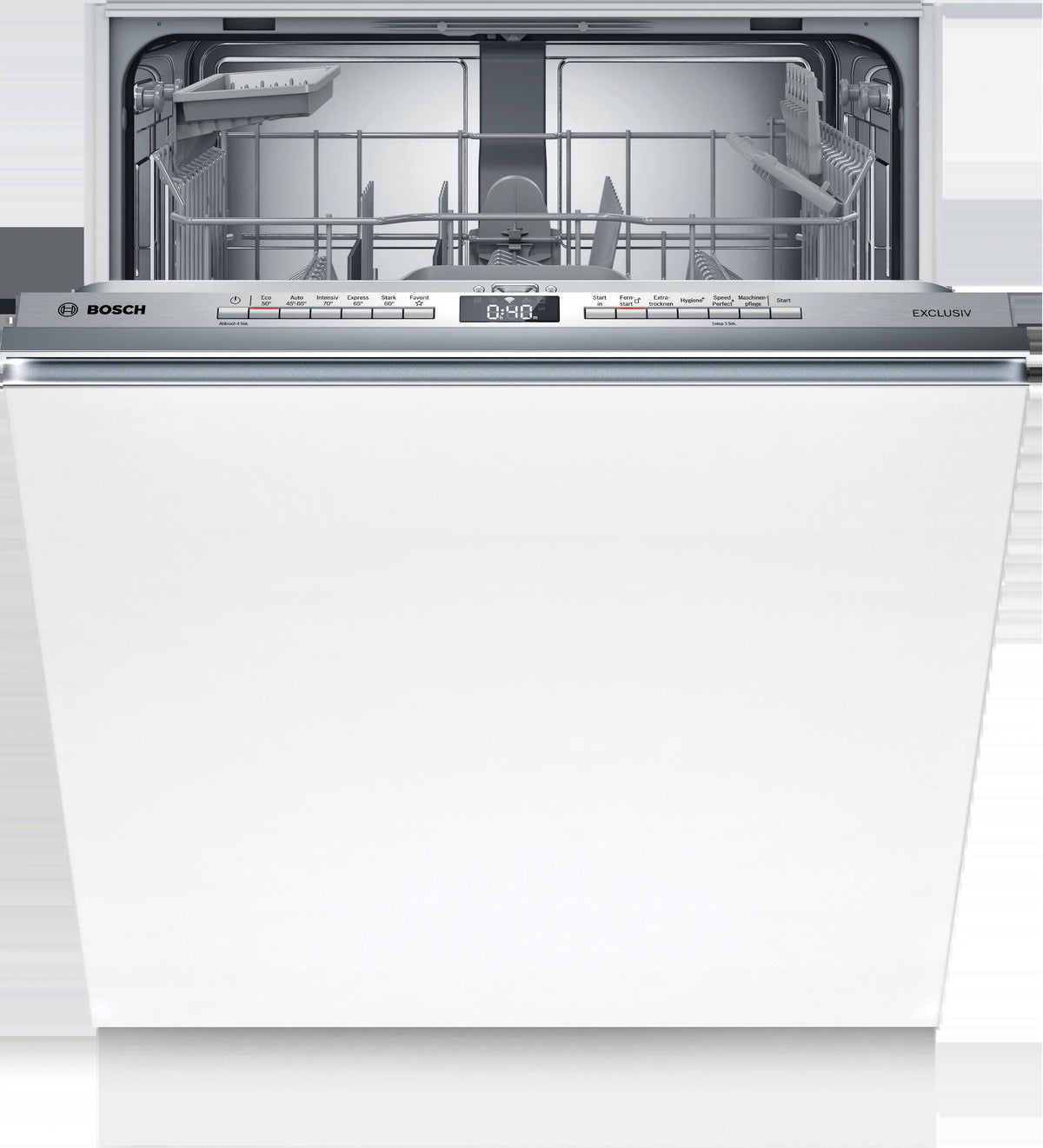 BOSCH vollintegr. Geschirrspüler Serie 4 SMV4EVX09E 60 cm, edelst.