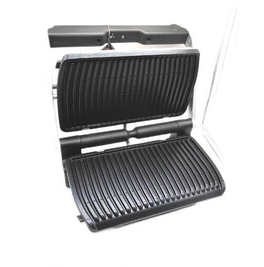 Tefal OptiGrill Plus GC712D Kontaktgrill mit abnehmbaren Grillplatten elektrische Grillzubereitung