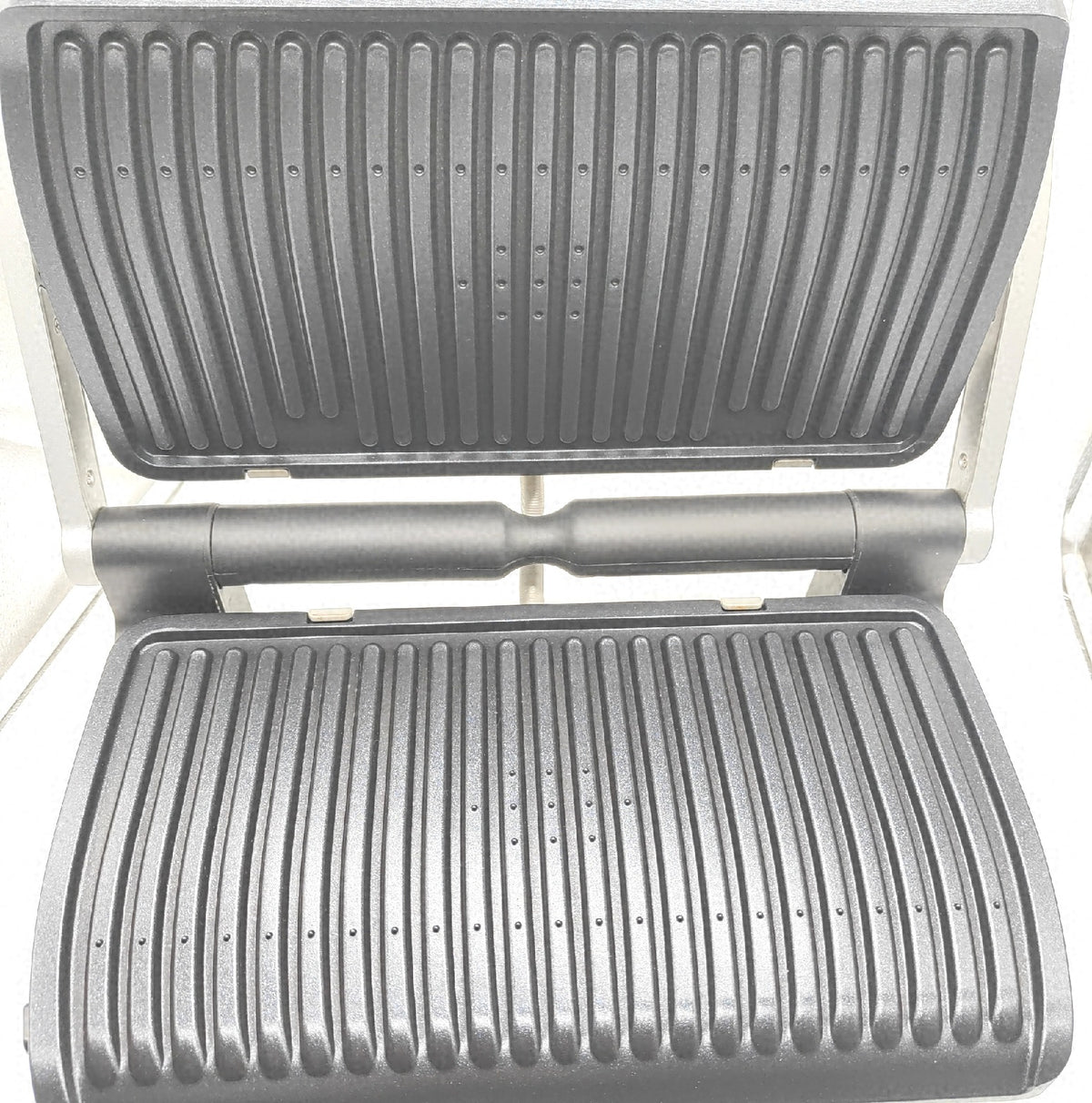 Tefal OptiGrill Plus GC712D Kontaktgrill mit abnehmbaren Grillplatten elektrische Grillzubereitung