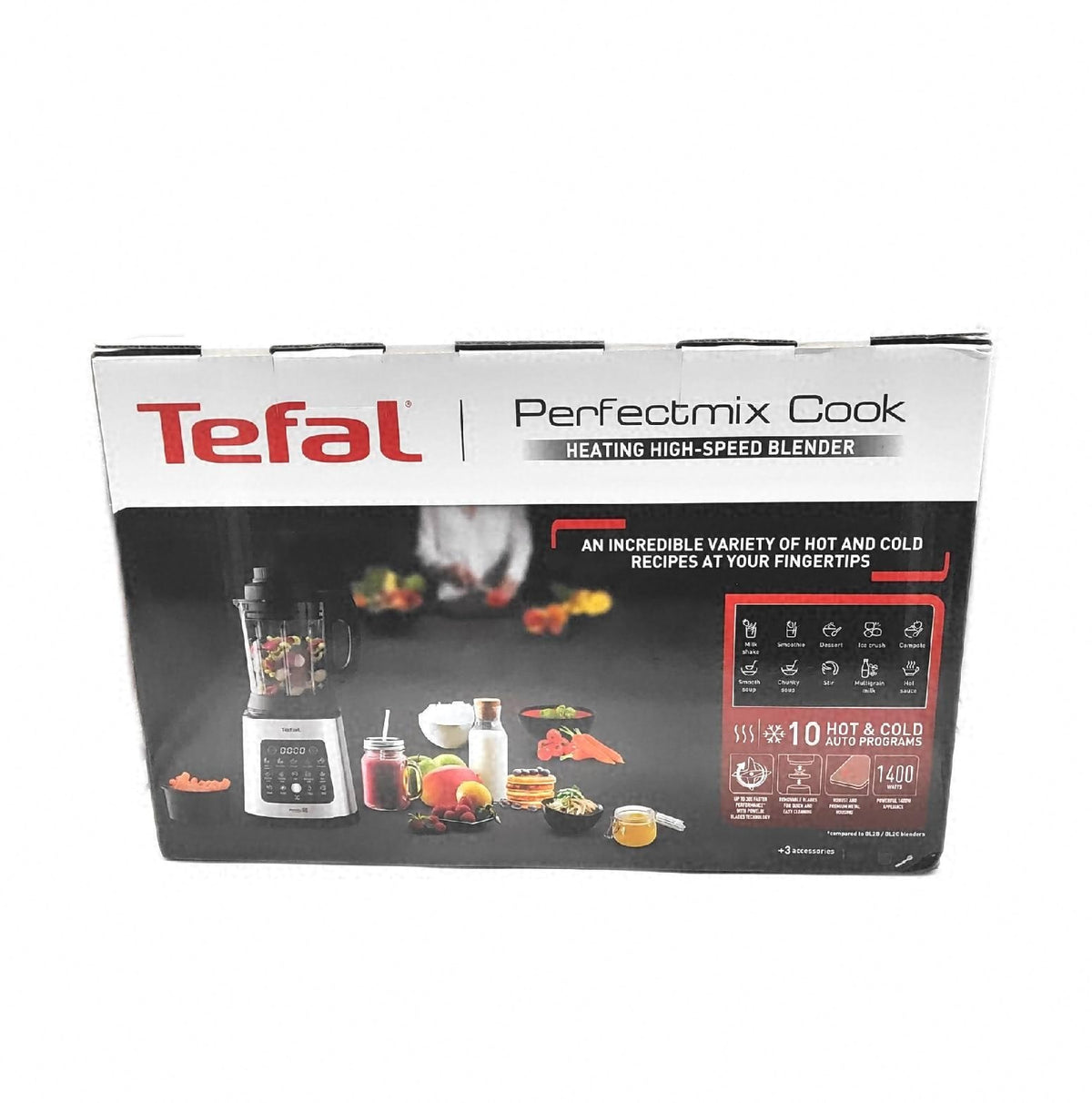 Tefal PerfectMix Cook Heizender Hochgeschwindigkeitsmixer für vielseitige Küche und schnelle Zubereitung