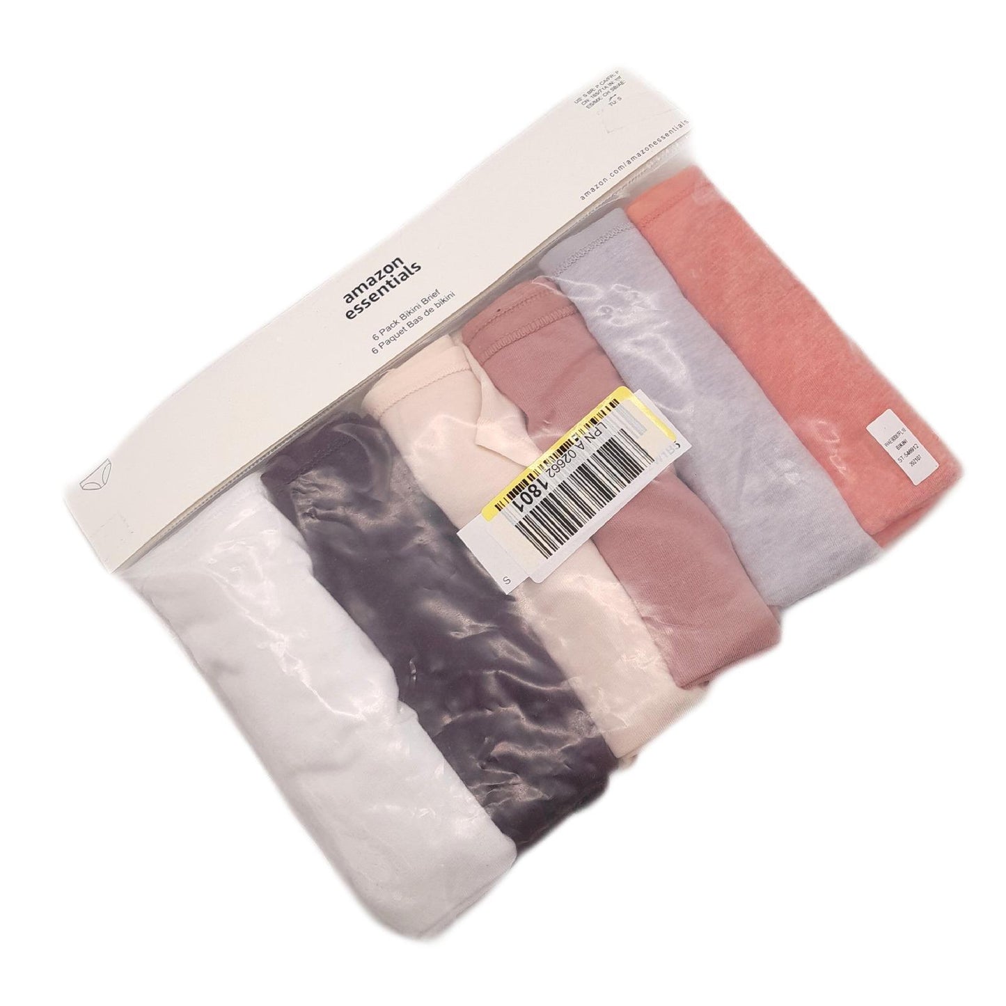 Amazon Essentials Bikinihose Damenbekleidung 6er Pack Tral Shades Bequemer Komfort Bade