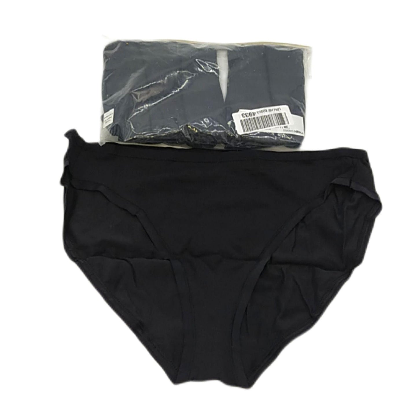 Amazon Essentials Bikini Höschen Damen Unterwäsche 6er Pack Schwarz Baumwollstretch Komfort
