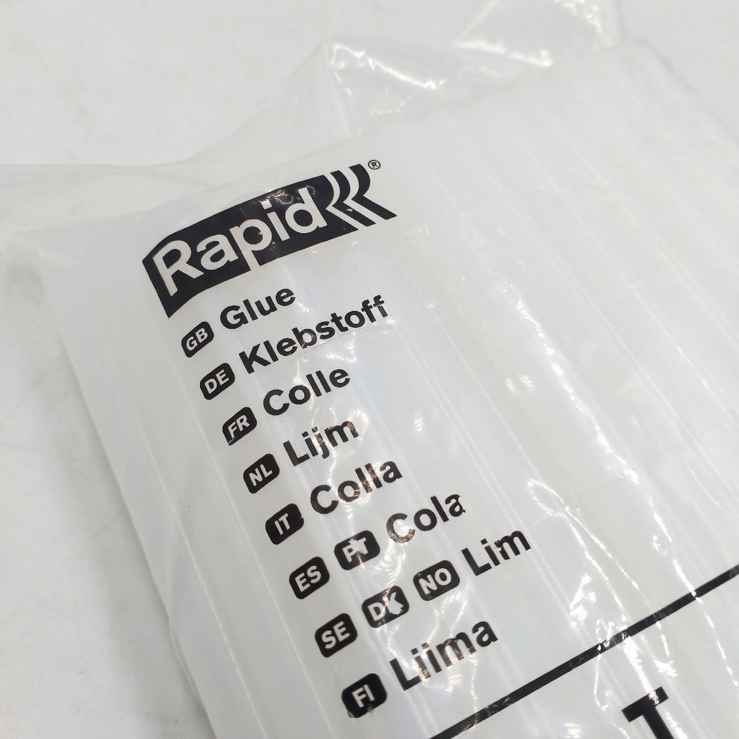 Rapid Heißklebesticks Klebstoffe Pro T Transparent für PVC Kunststoff Flexibel Robust Kle