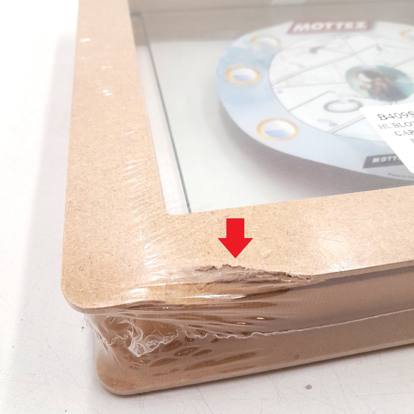 Mottez Bullauge Fenster Bauzubehör Quadratisch 30x30 Zentimeter Klar Verglas