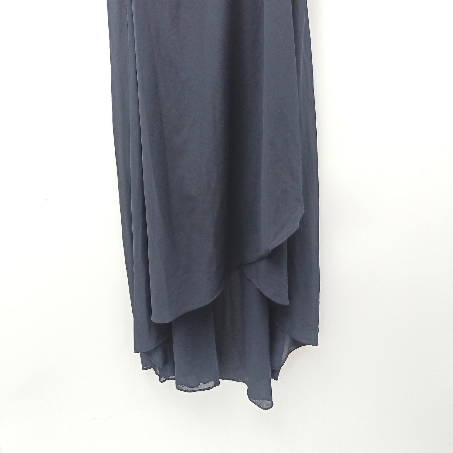 Morgan Kleid Damenmode Marine Mittellanges Kleid Schmale Träger Bequem Elegant Sommer
