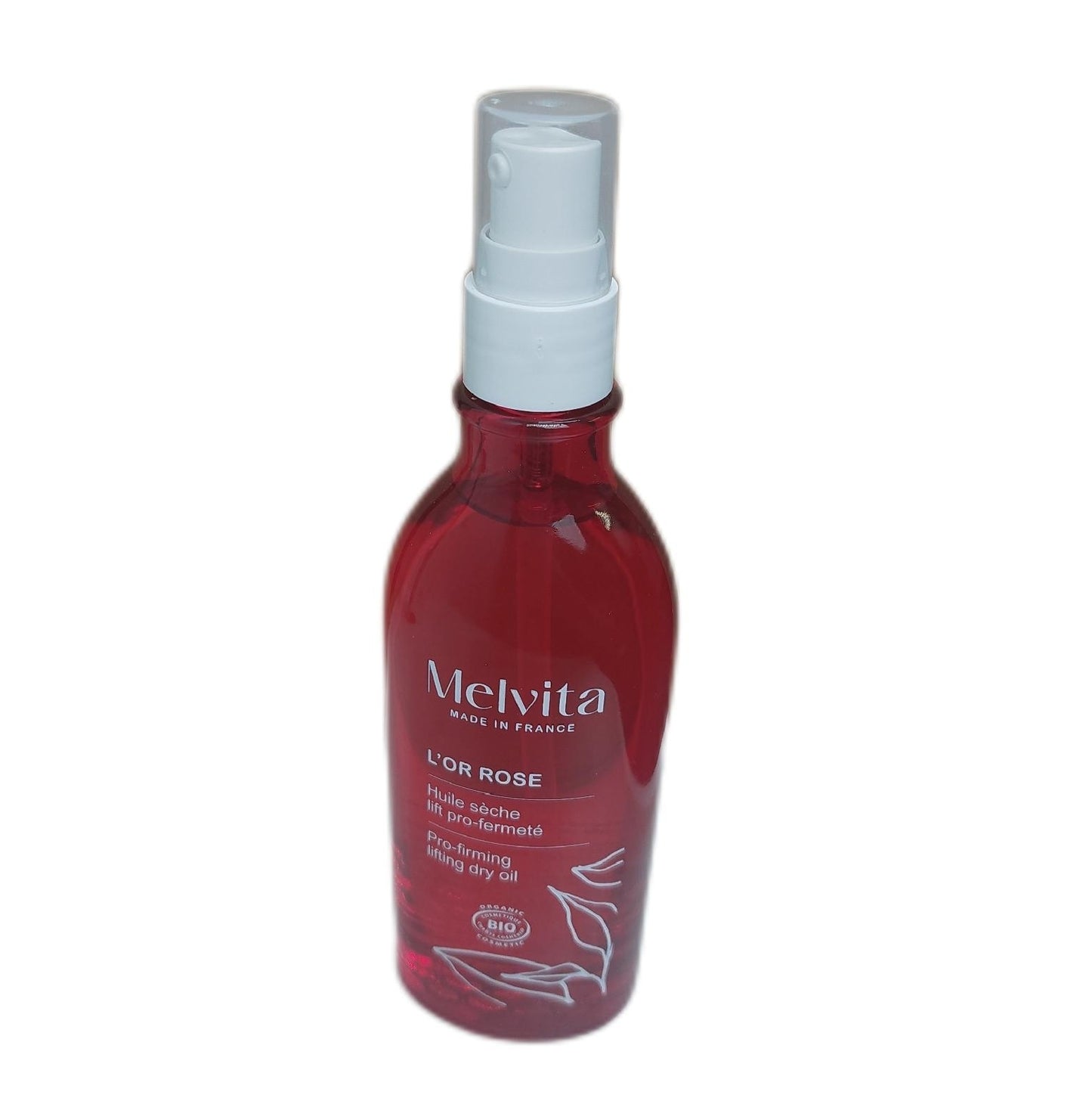 Melvita Trockenöl Körperpflege Aceite Seco Reafirmante Rose Gold Lift Hautstra
