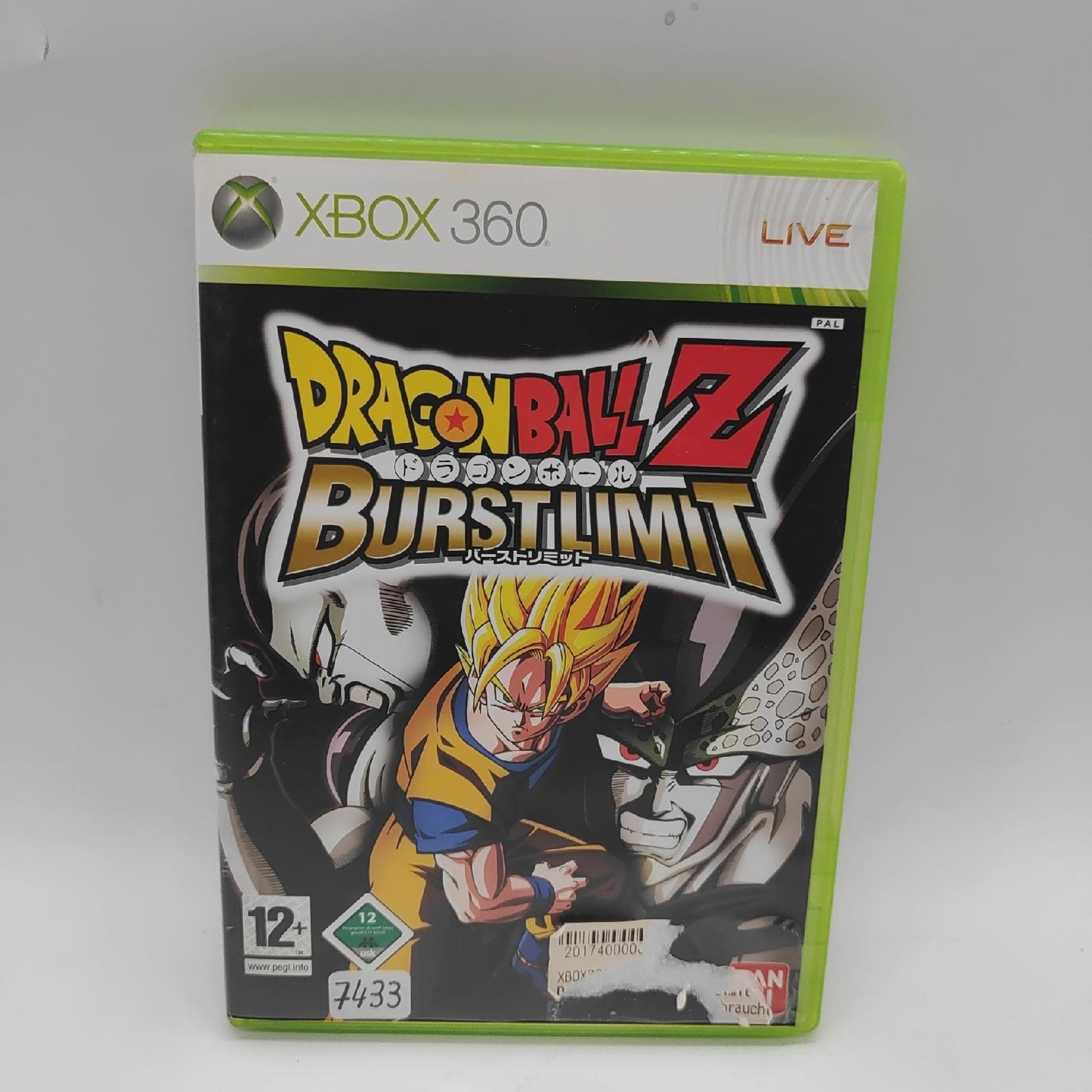 XBOX 360: DragonBall Z Burst Limit in original Verpackung