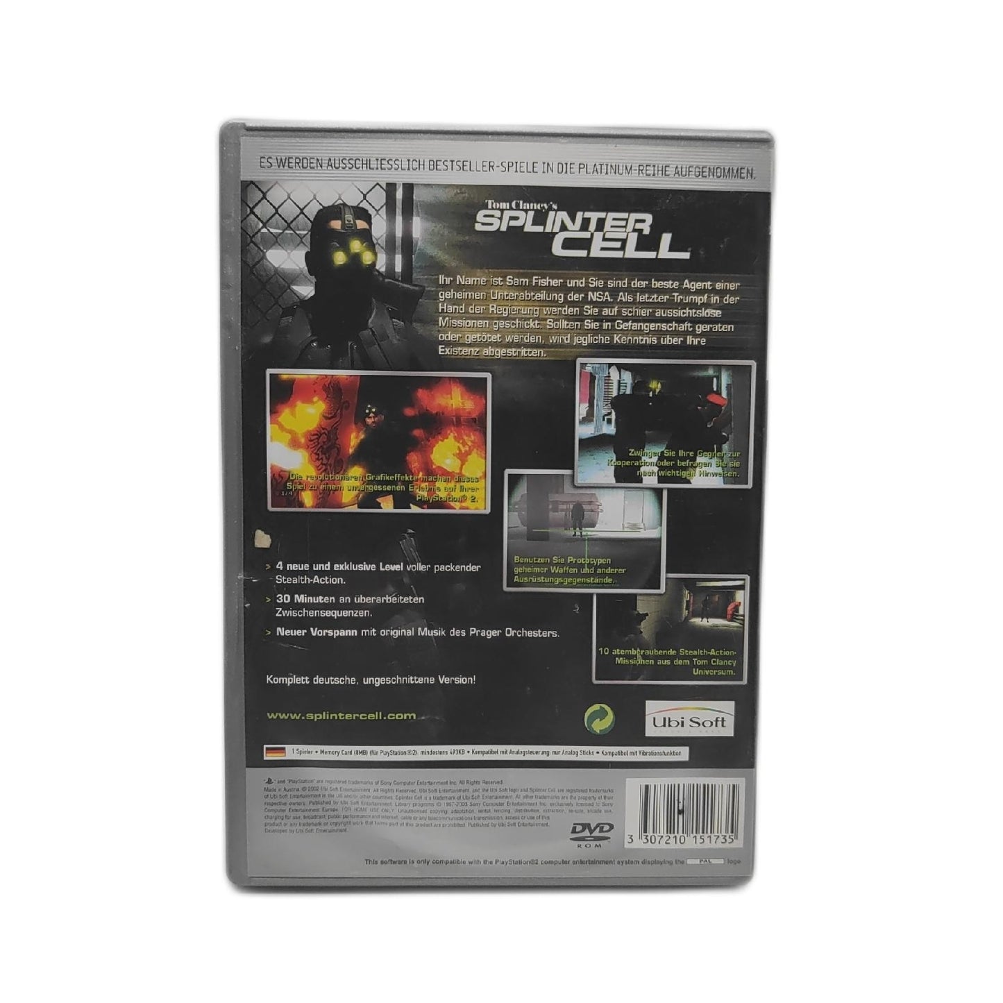Tom Clancy's Splinter Cell (Platinum)