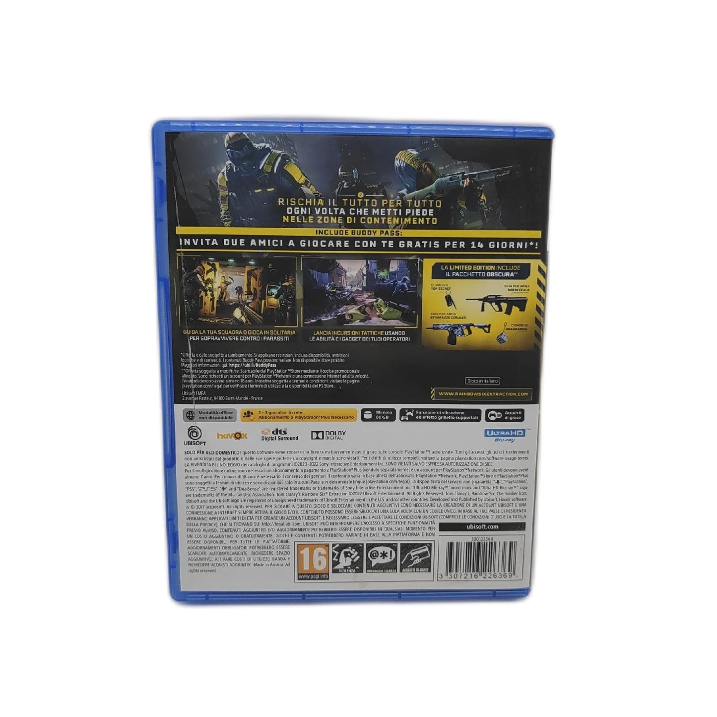 Rainbow Six Extraction Limited Edition PS5 Esclusiva Amazon PlayStation 5 Andere (24,97)
