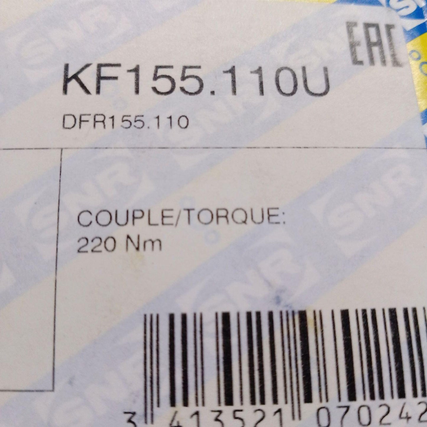 SNR Bremsscheibe Auto Ersatzteile KF155110U Hochleistung für optimale Bremskraft