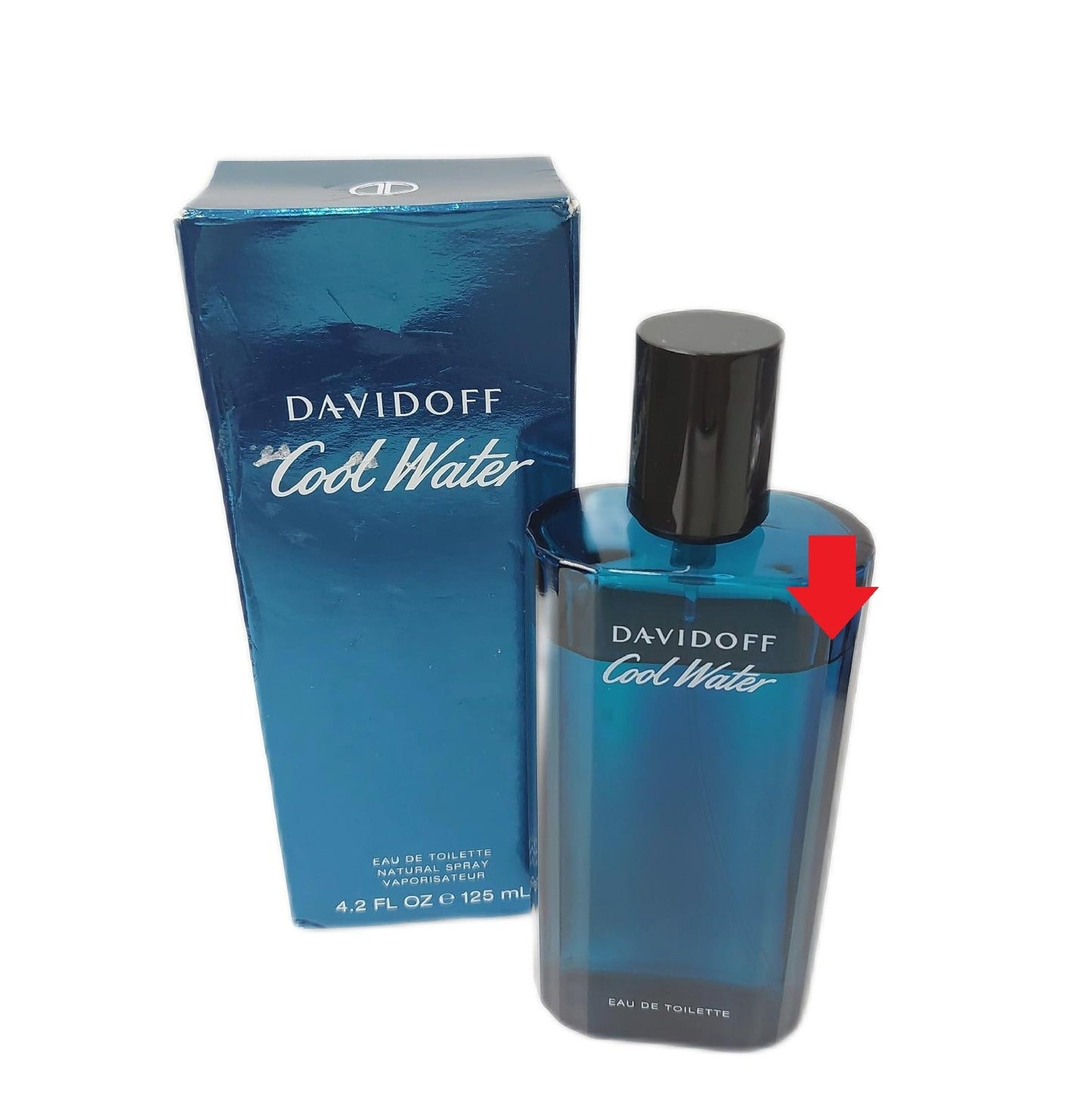 Davidoff Cool Water Man Eau de Toilette frischer Duft - Inhalt Unvollständig