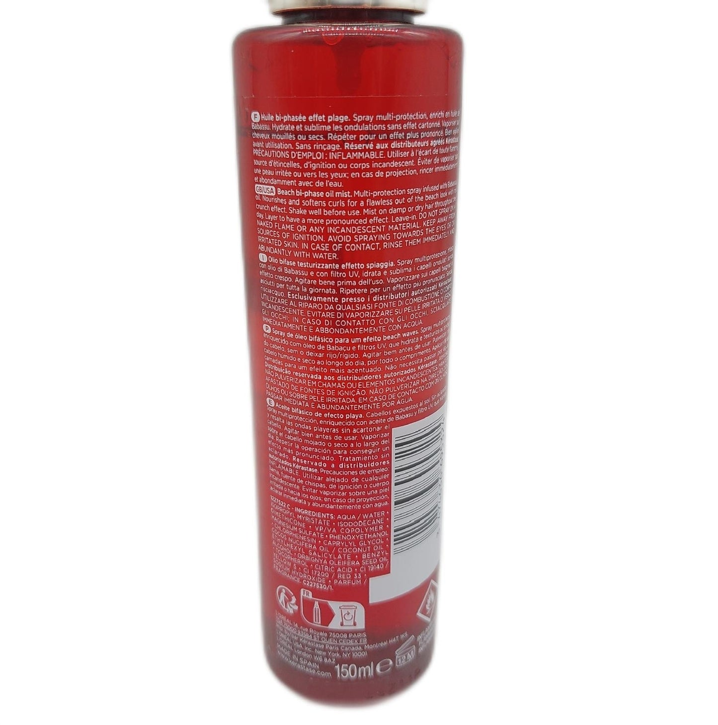 Kérastase Haarkur Pflege Haarpflege Soleil Oil Spray Multi Schutz für Sommerpflege