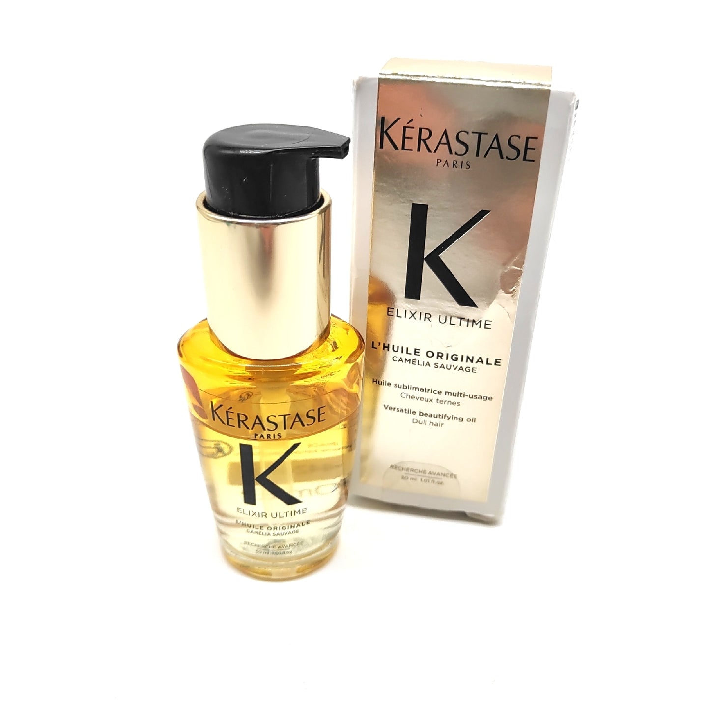Kerastase Haaröl Trockenes Glanzloses Haar Anti Frizz Flasche 3