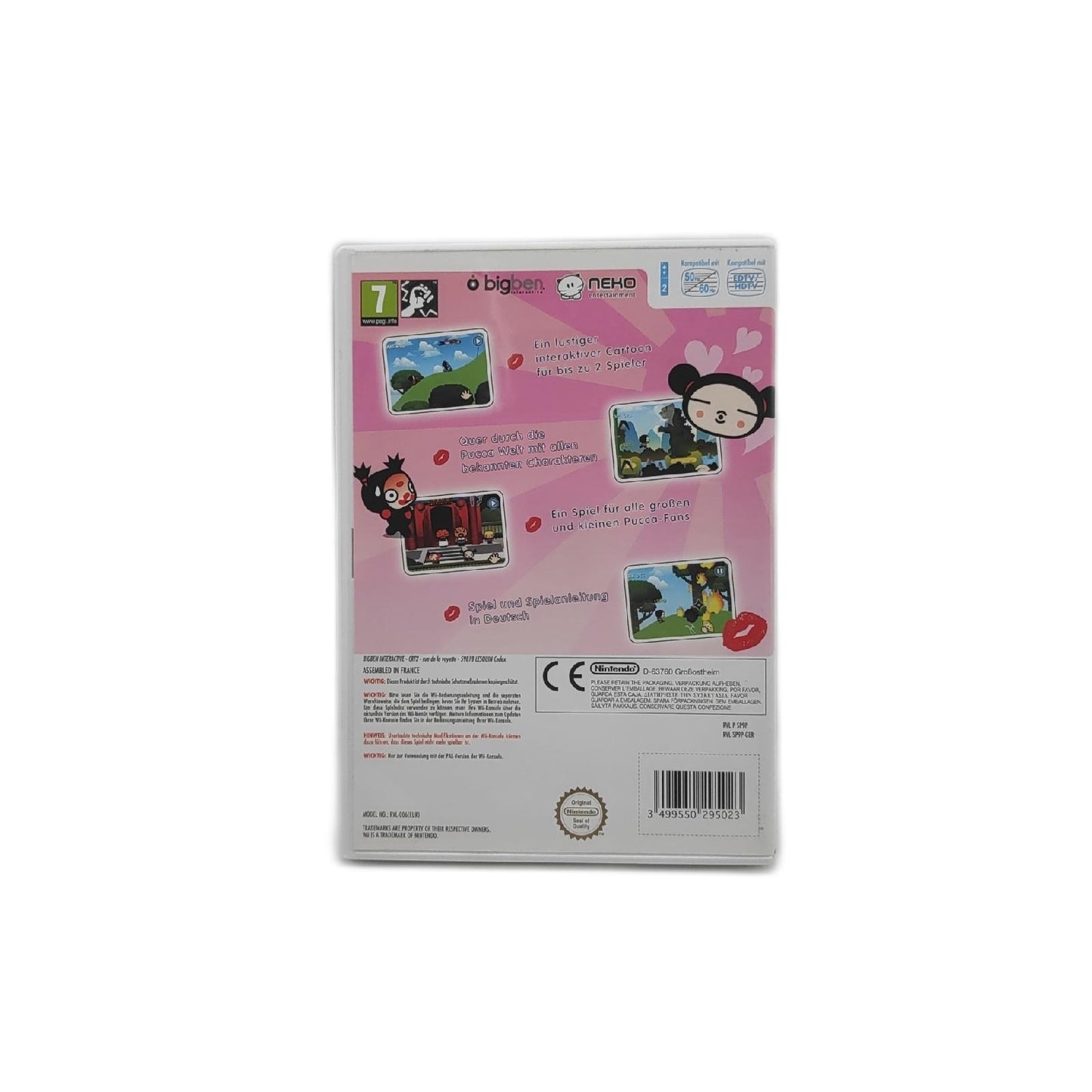 Pucca's Race for Kisses - [Nintendo Wii]
